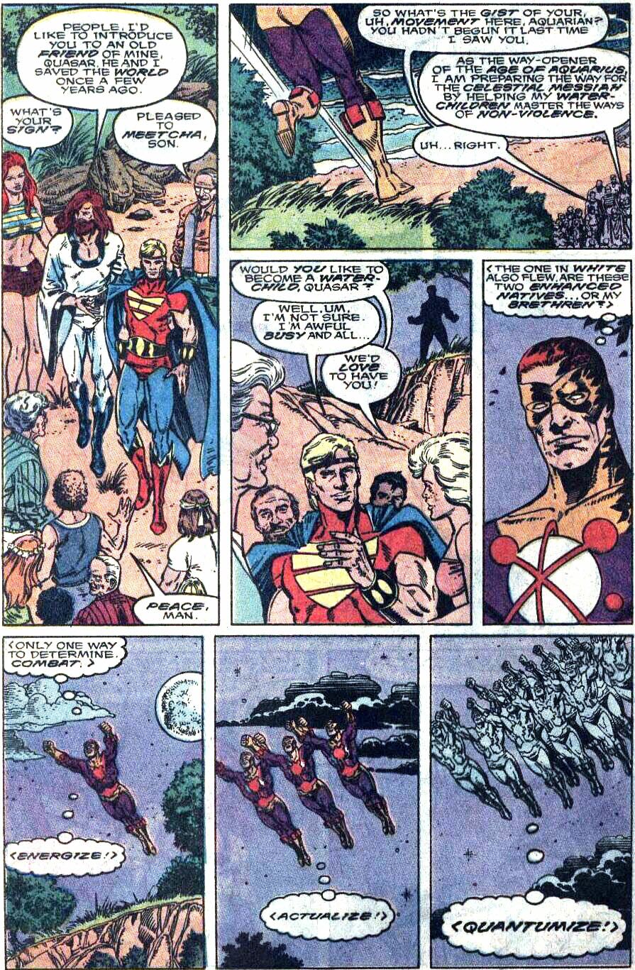 Read online Quasar comic -  Issue #4 - 11