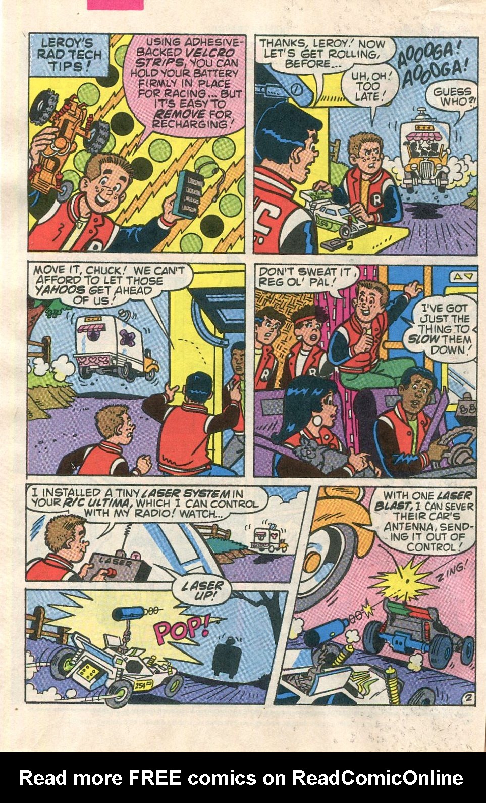Read online Archie's R/C Racers comic -  Issue #6 - 4