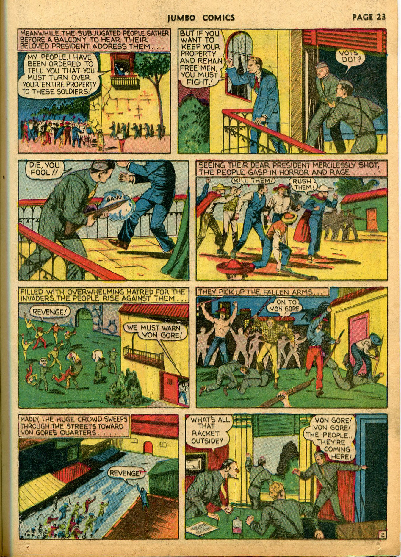 Read online Jumbo Comics comic -  Issue #21 - 25