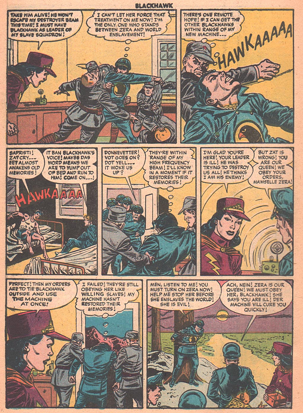 Read online Blackhawk (1957) comic -  Issue #99 - 10