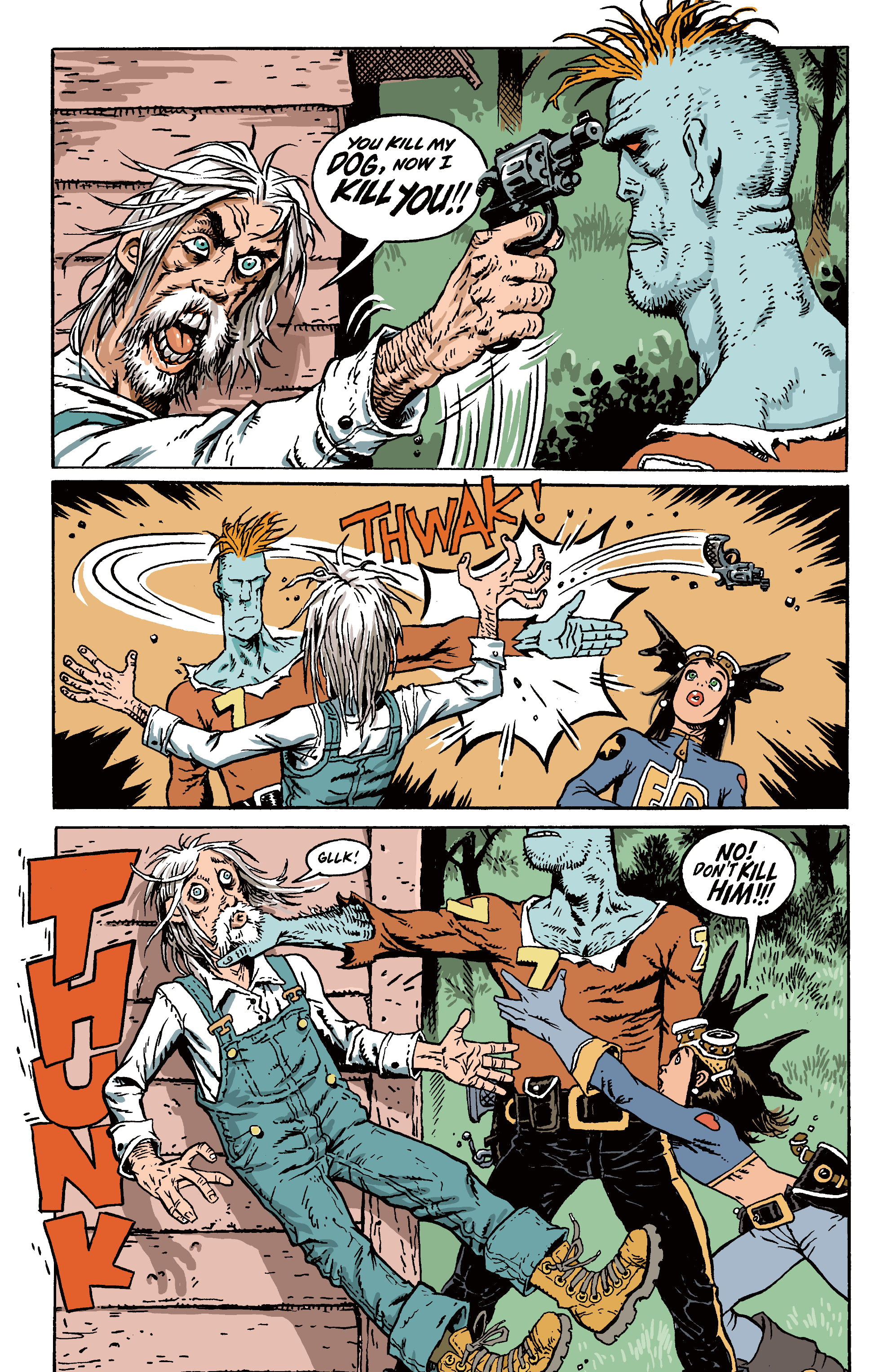 Read online Fearless Dawn: Return of Old Number Seven comic -  Issue # Full - 14