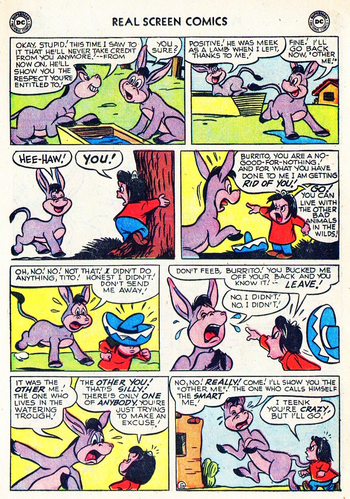Read online Real Screen Comics comic -  Issue #48 - 15