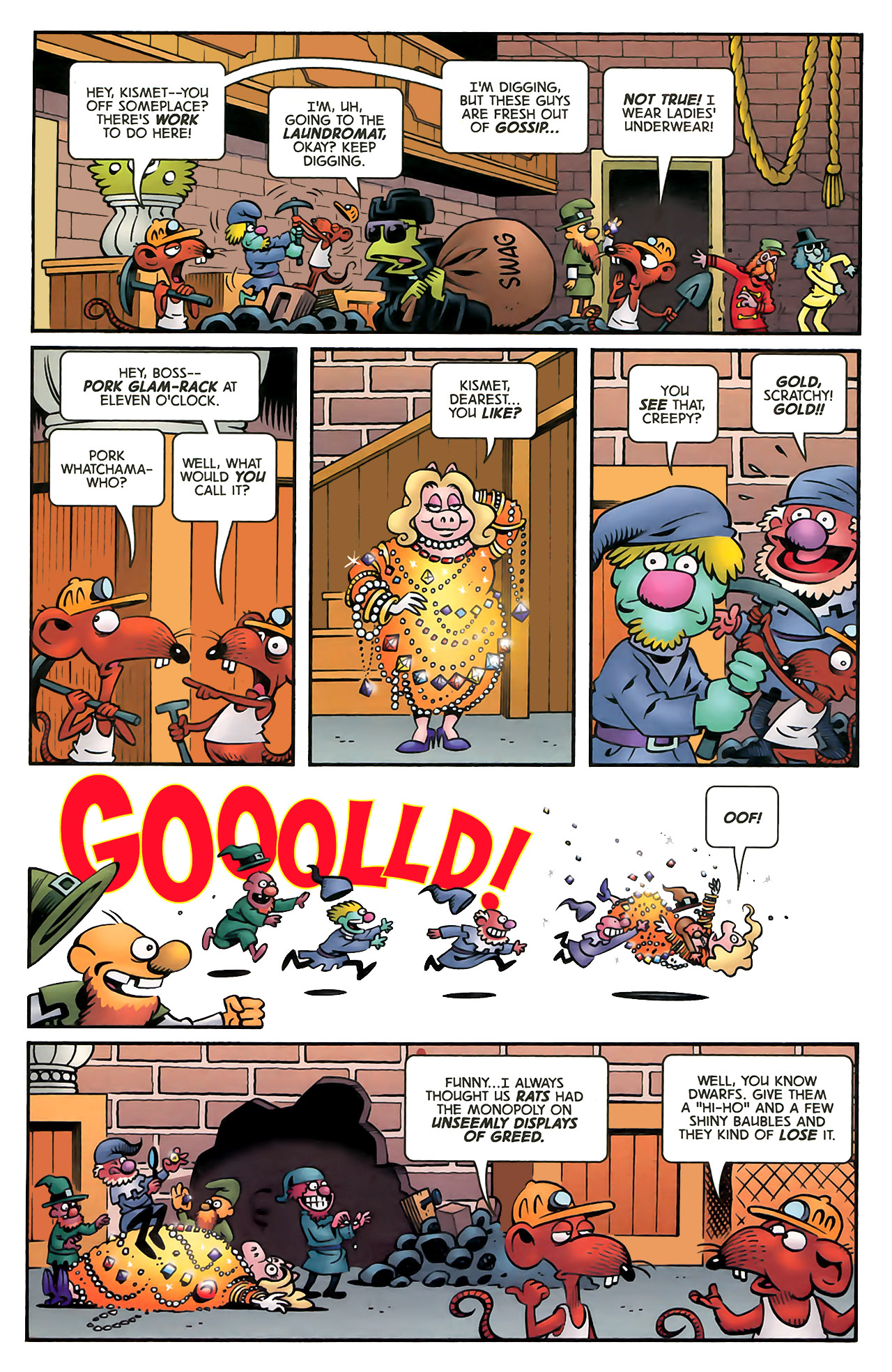 Read online The Muppet Show: The Treasure of Peg-Leg Wilson comic -  Issue #3 - 14