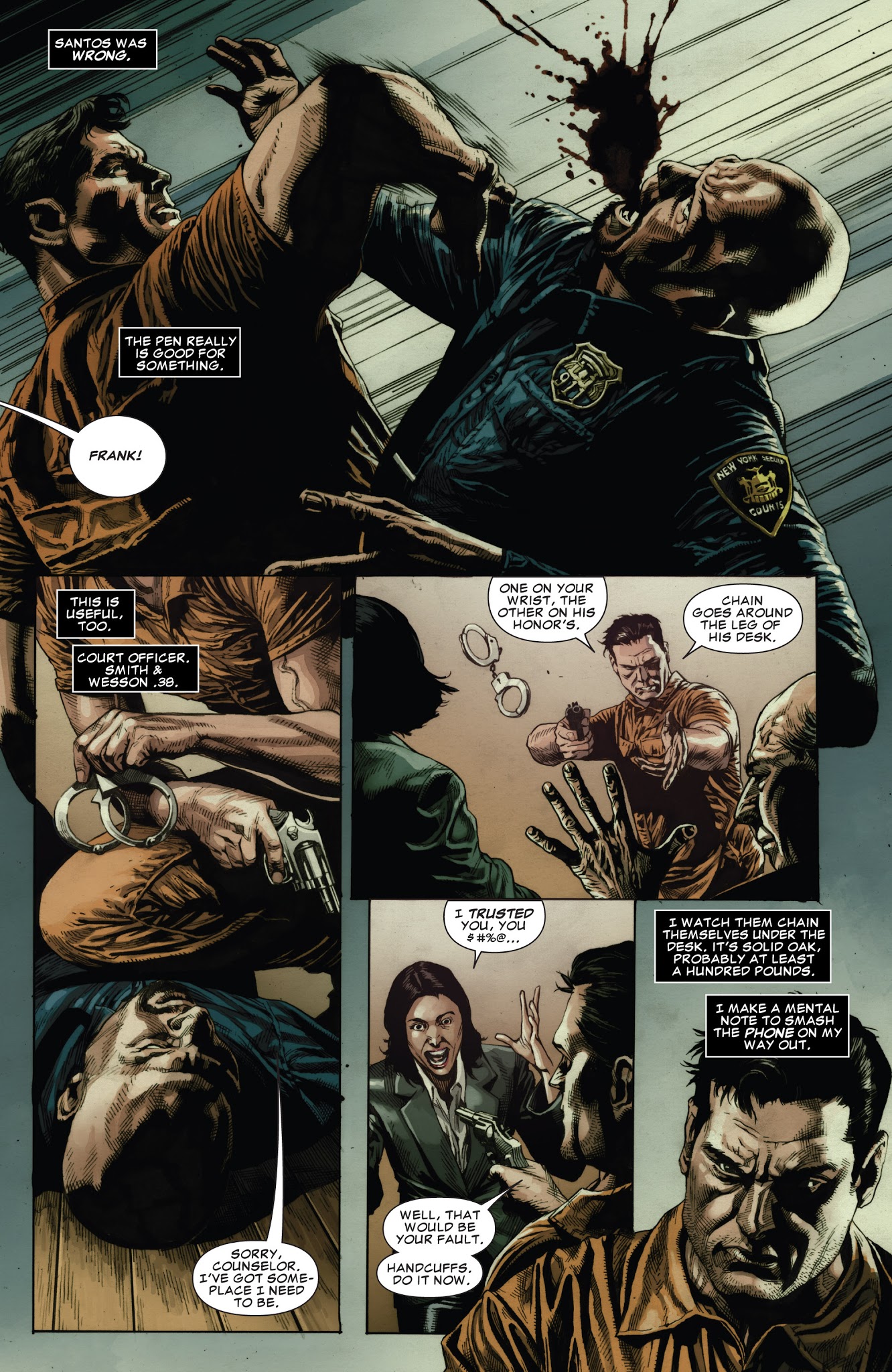 Read online Punisher: The Trial Of The Punisher comic -  Issue #2 - 16