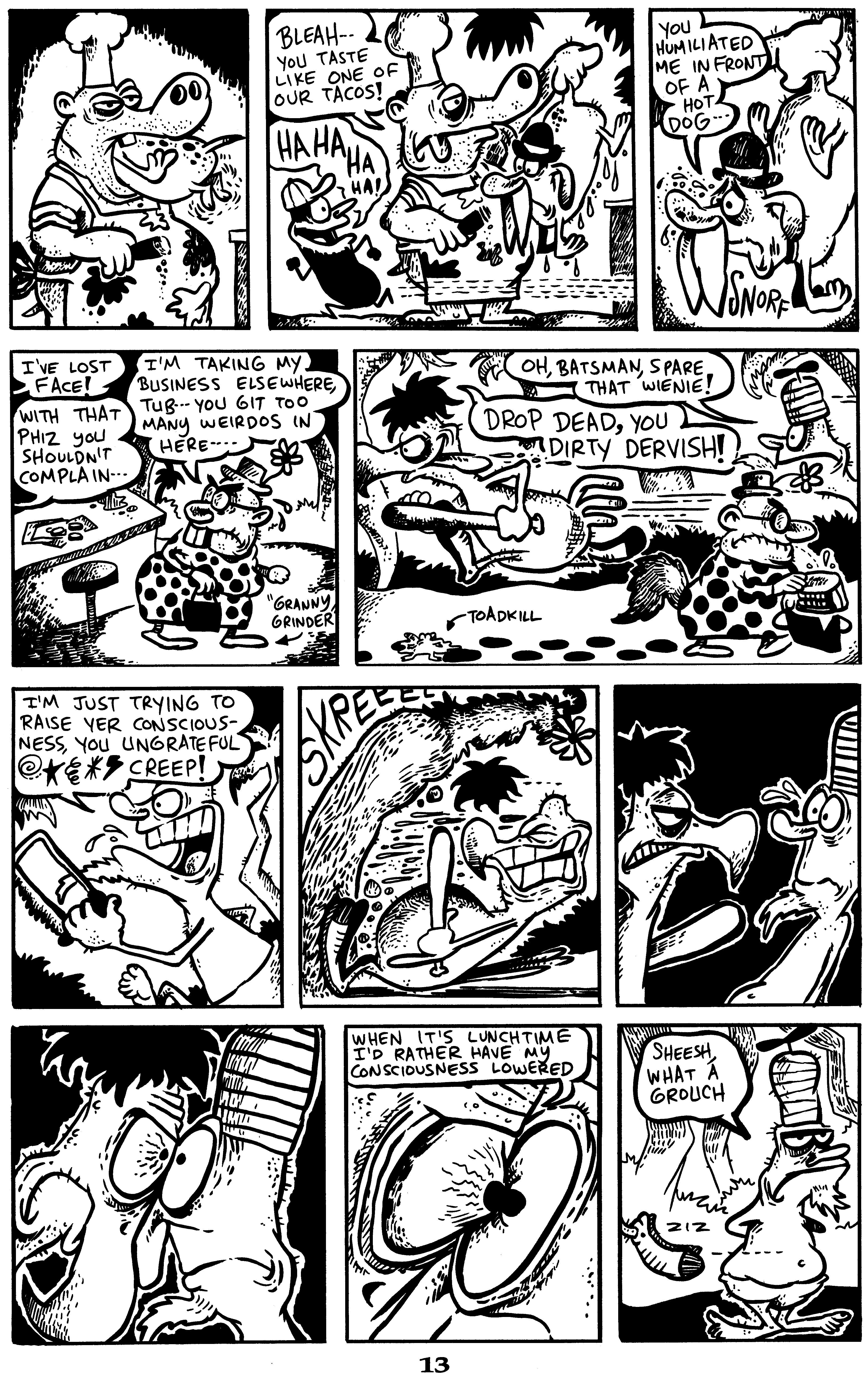 Read online Critters comic -  Issue #36 - 15