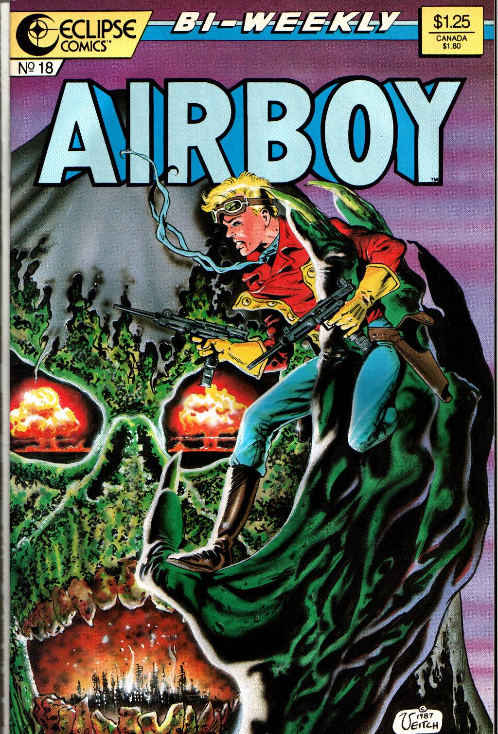 Read online Airboy (1986) comic -  Issue #18 - 1