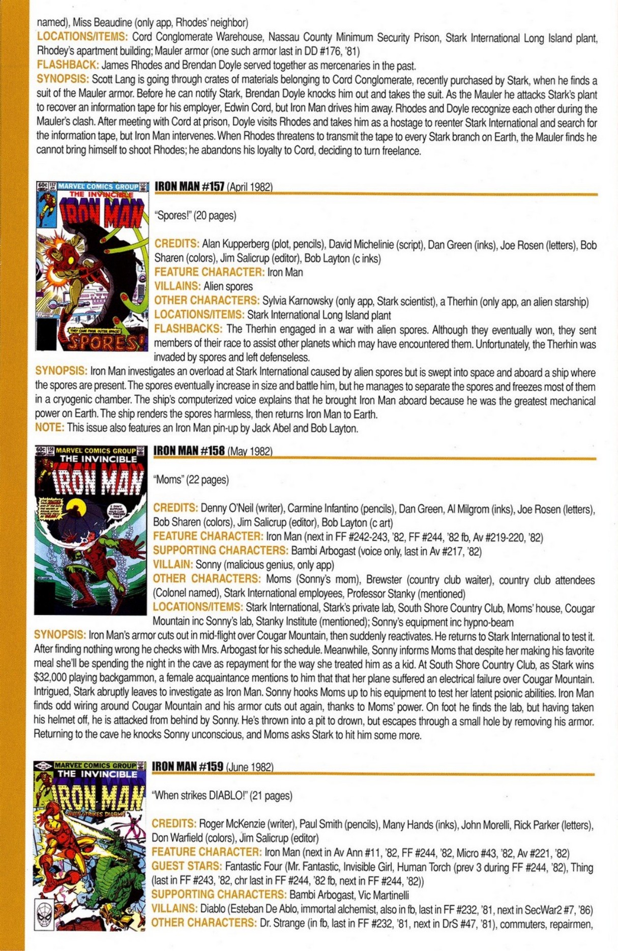 Read online Official Index to the Marvel Universe comic -  Issue #5 - 40