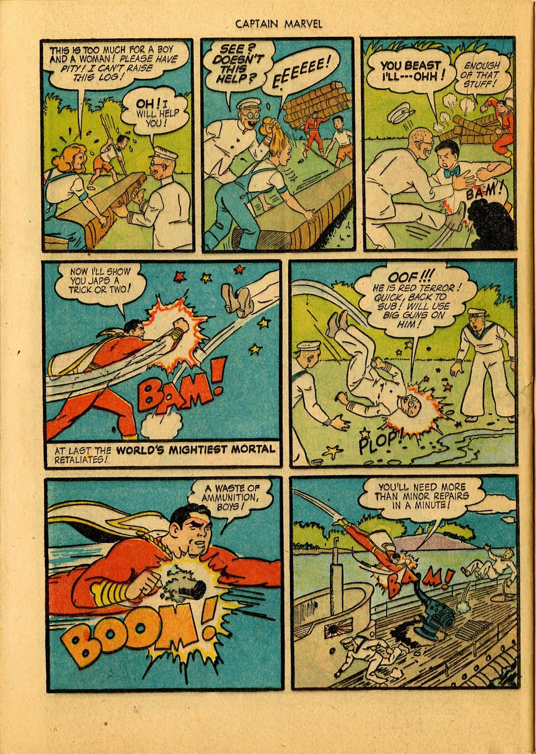 Read online Captain Marvel Adventures comic -  Issue #39 - 36