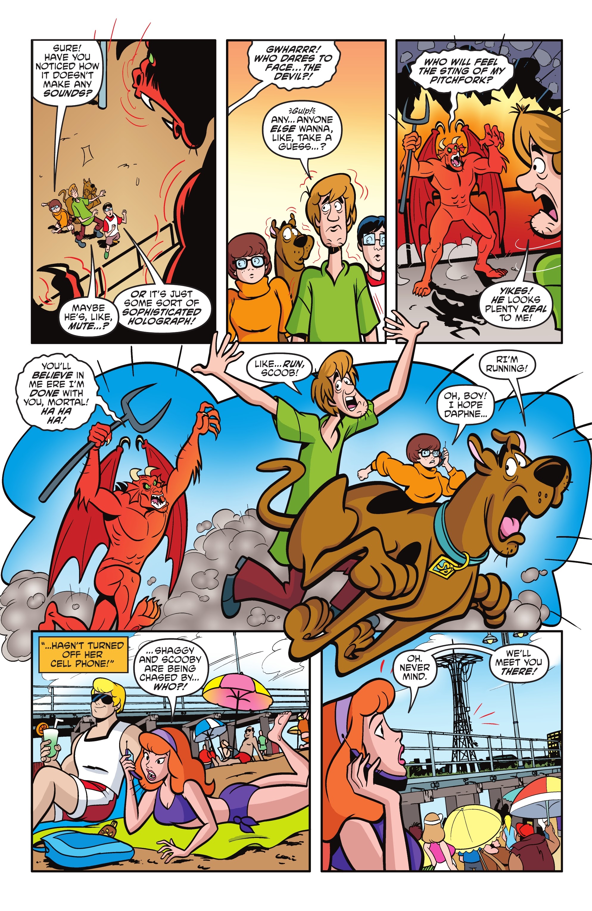 Read online Scooby-Doo: Where Are You? comic -  Issue #110 - 18