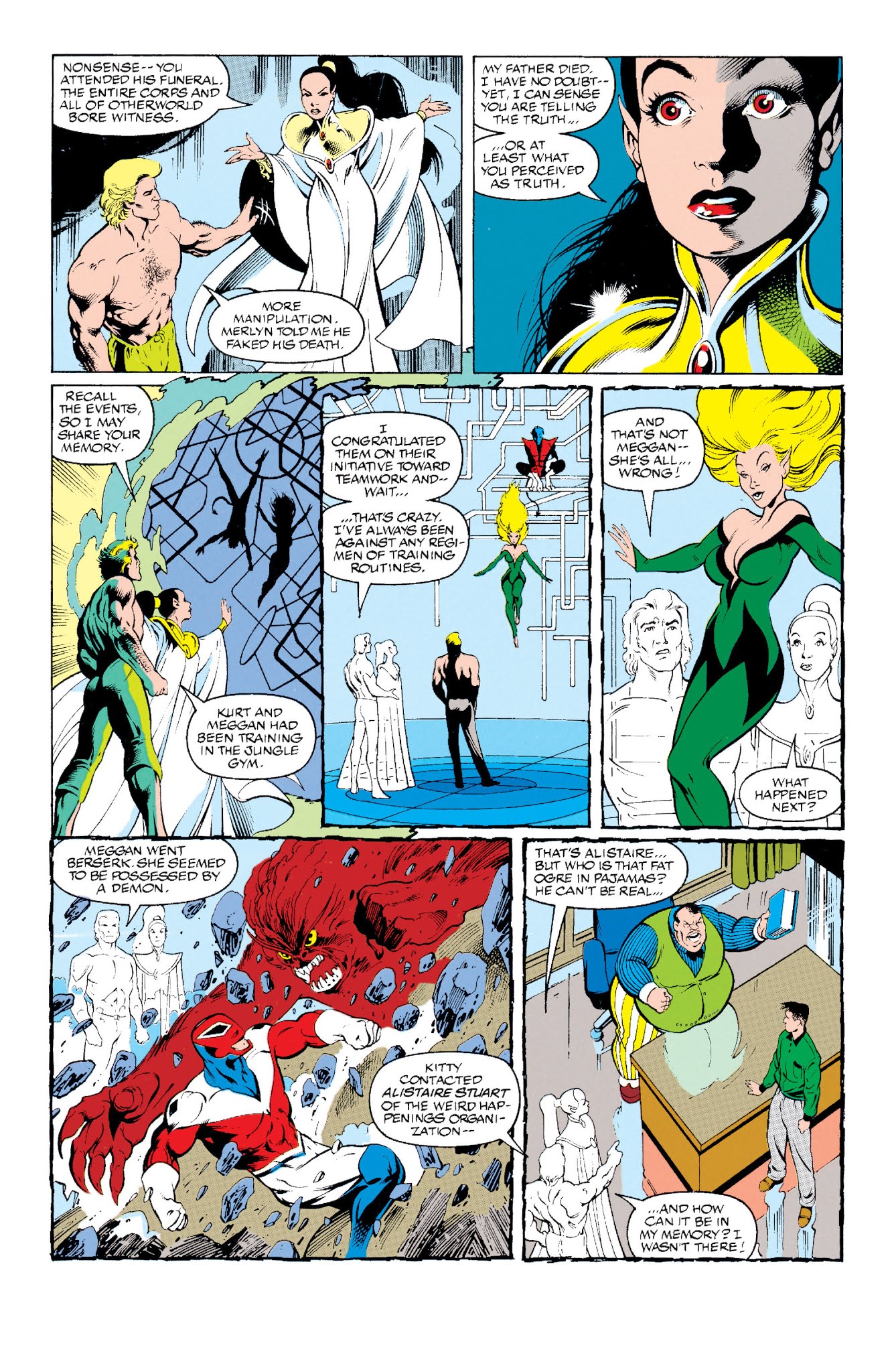 Read online Excalibur Visionaries: Alan Davis comic -  Issue # TPB 1 (Part 2) - 31