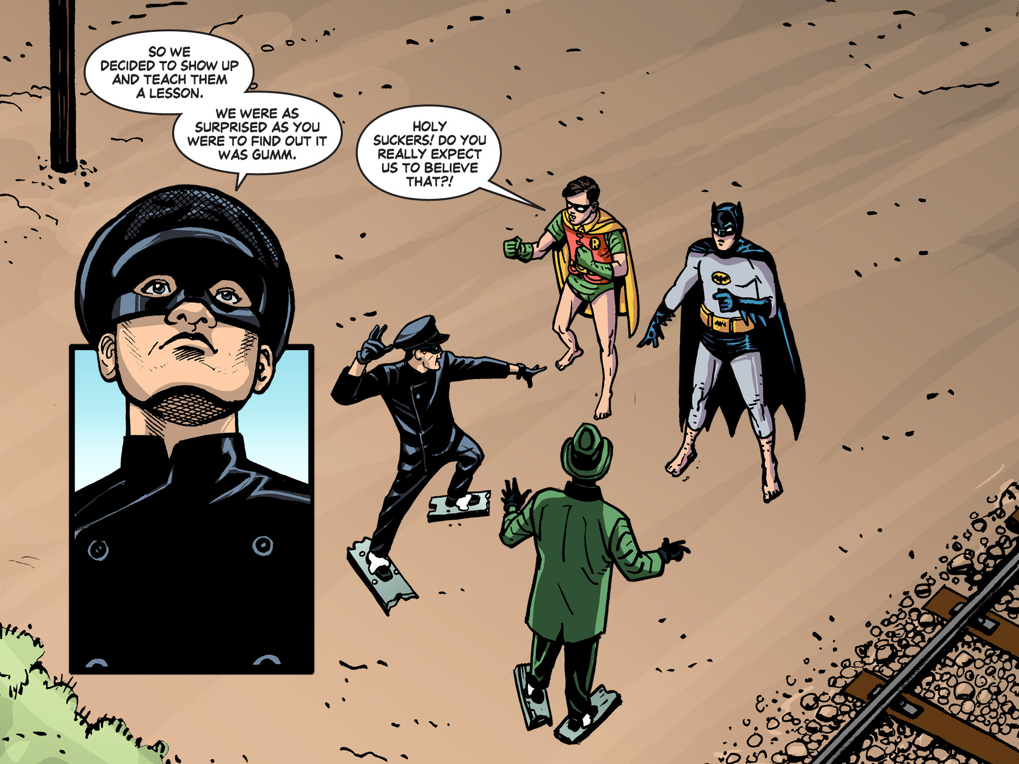 Read online Batman '66 Meets the Green Hornet [II] comic -  Issue #3 - 43