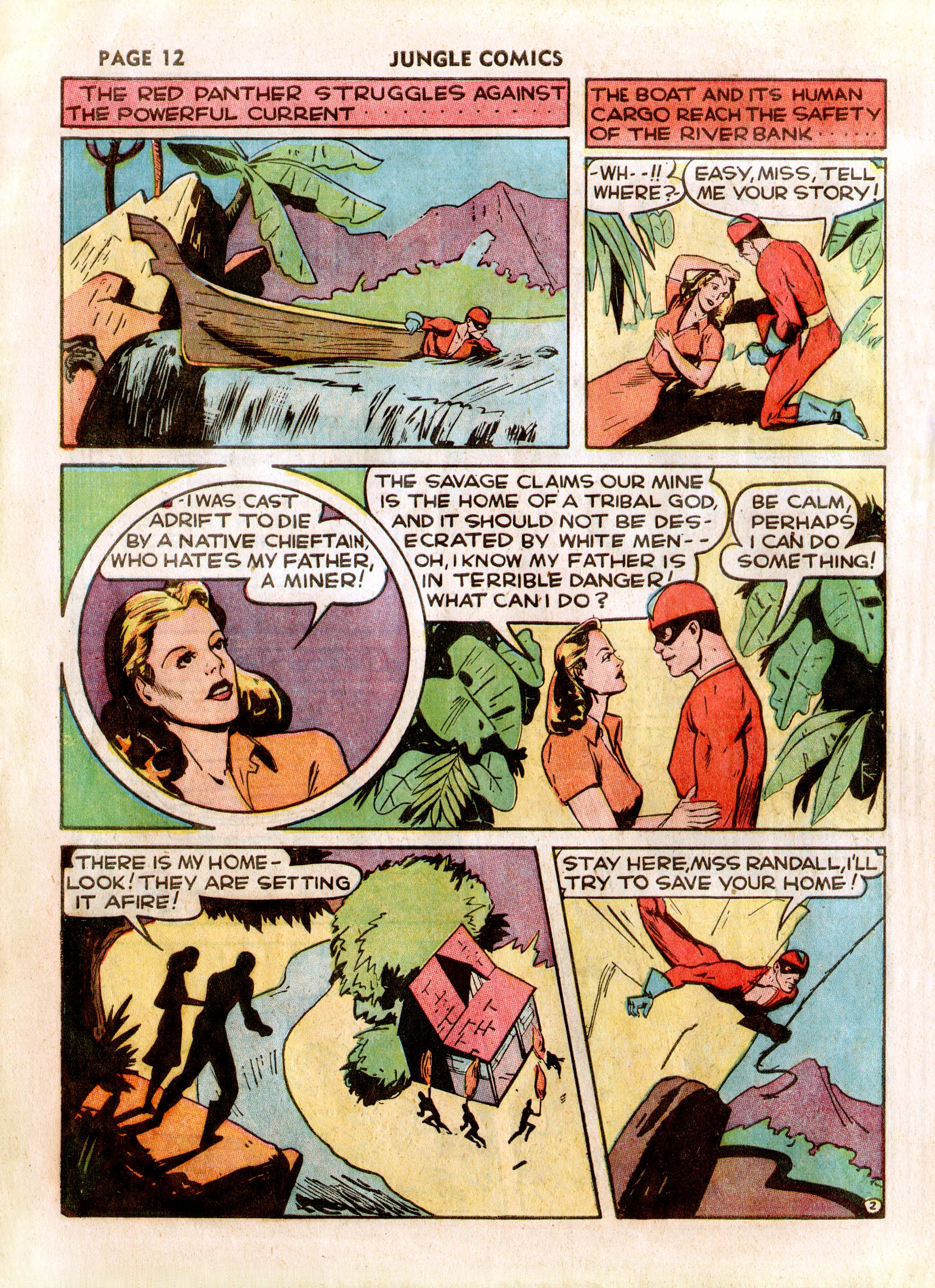 Read online Jungle Comics comic -  Issue #3 - 14