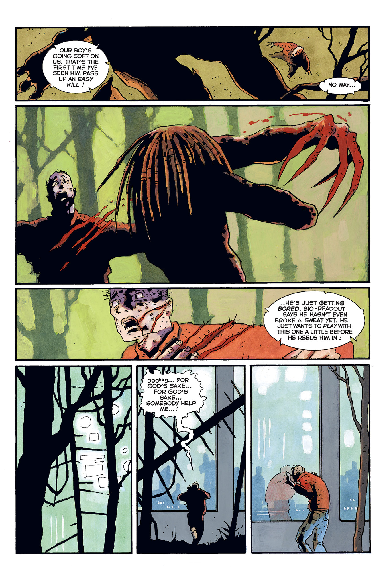Read online Predator: Captive comic -  Issue # Full - 4