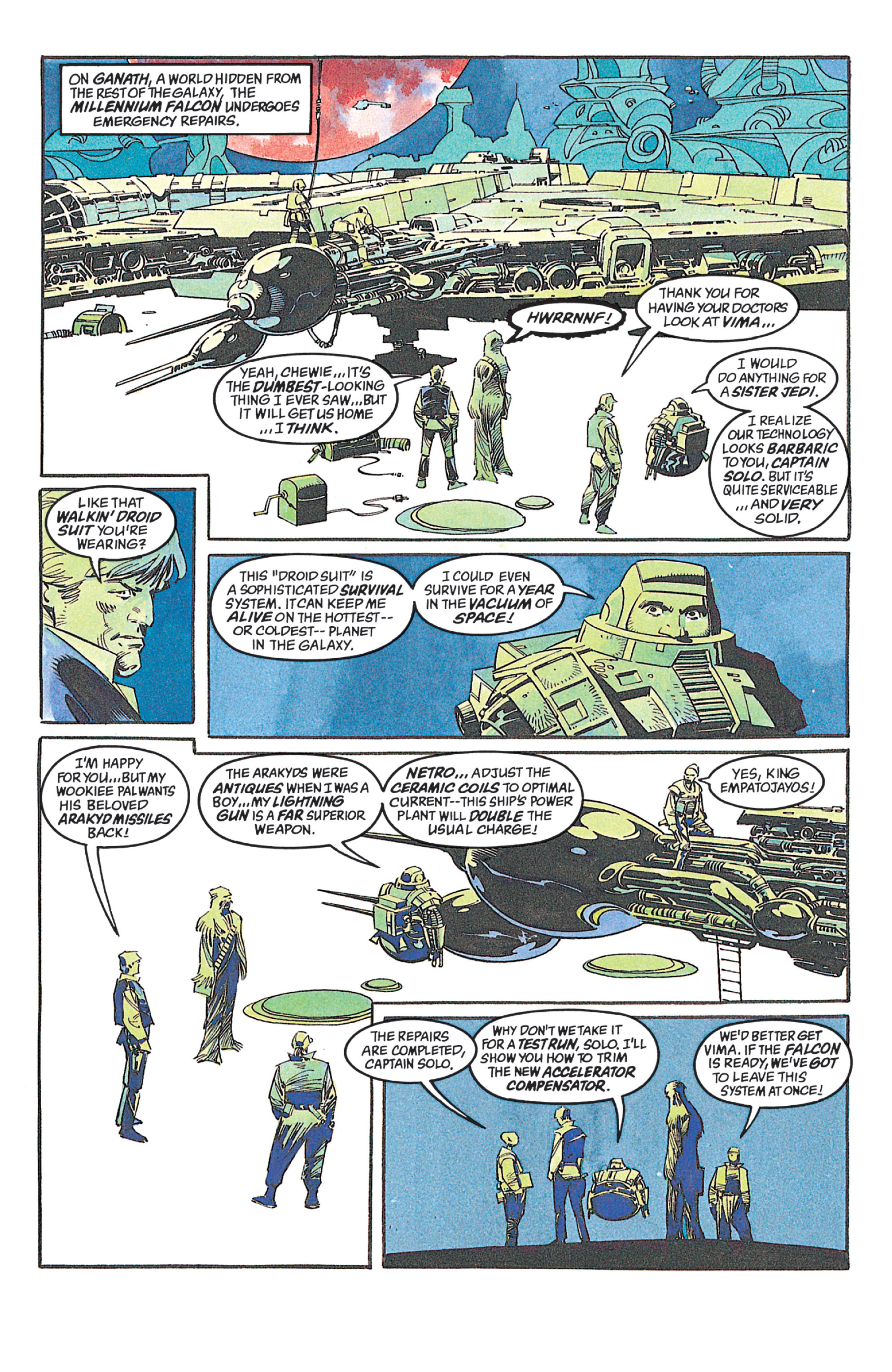 Read online Star Wars: Dark Empire Trilogy comic -  Issue # TPB (Part 3) - 70