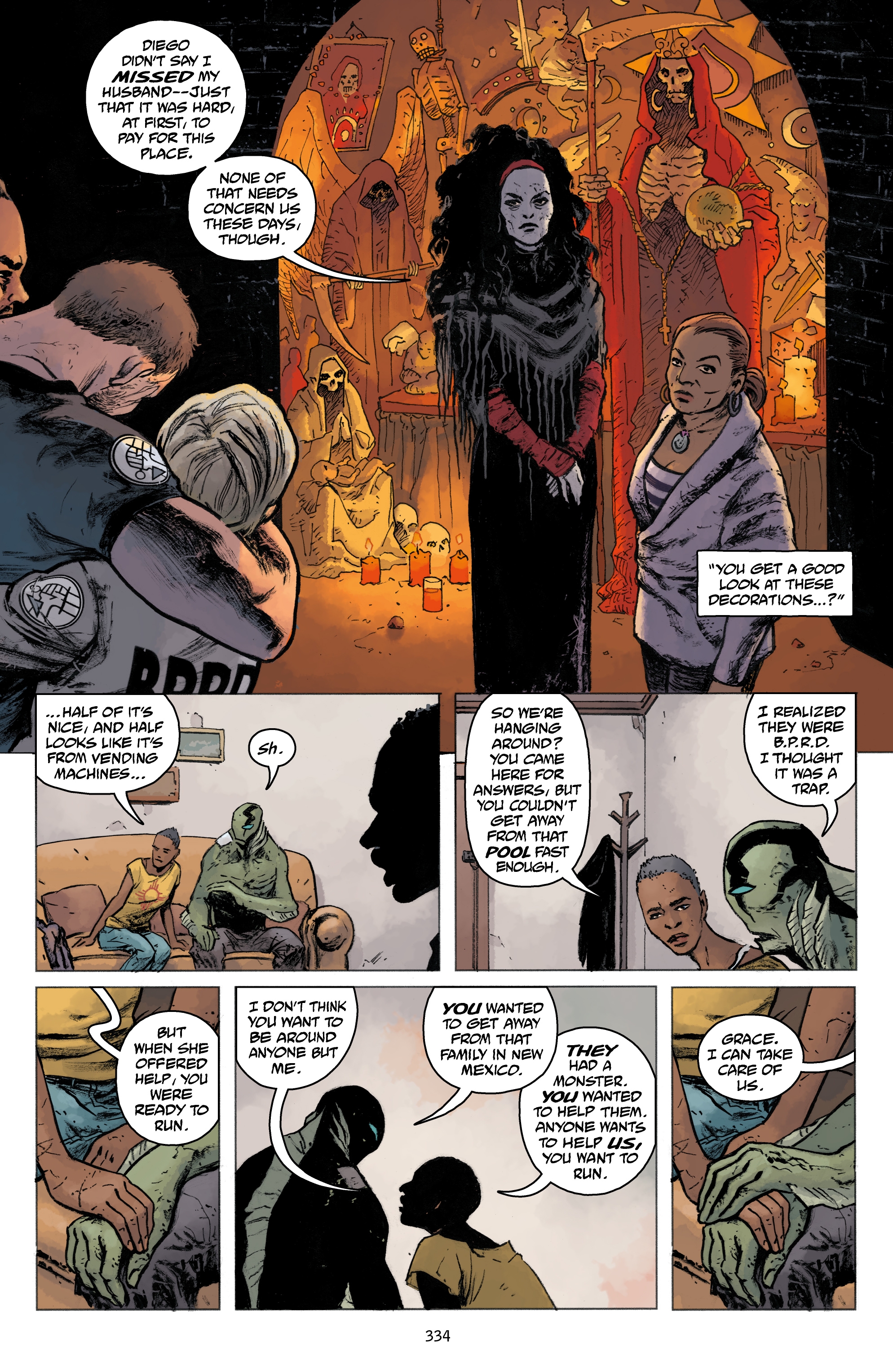 Read online Abe Sapien comic -  Issue # _TPB Dark and Terrible 1 (Part 4) - 32
