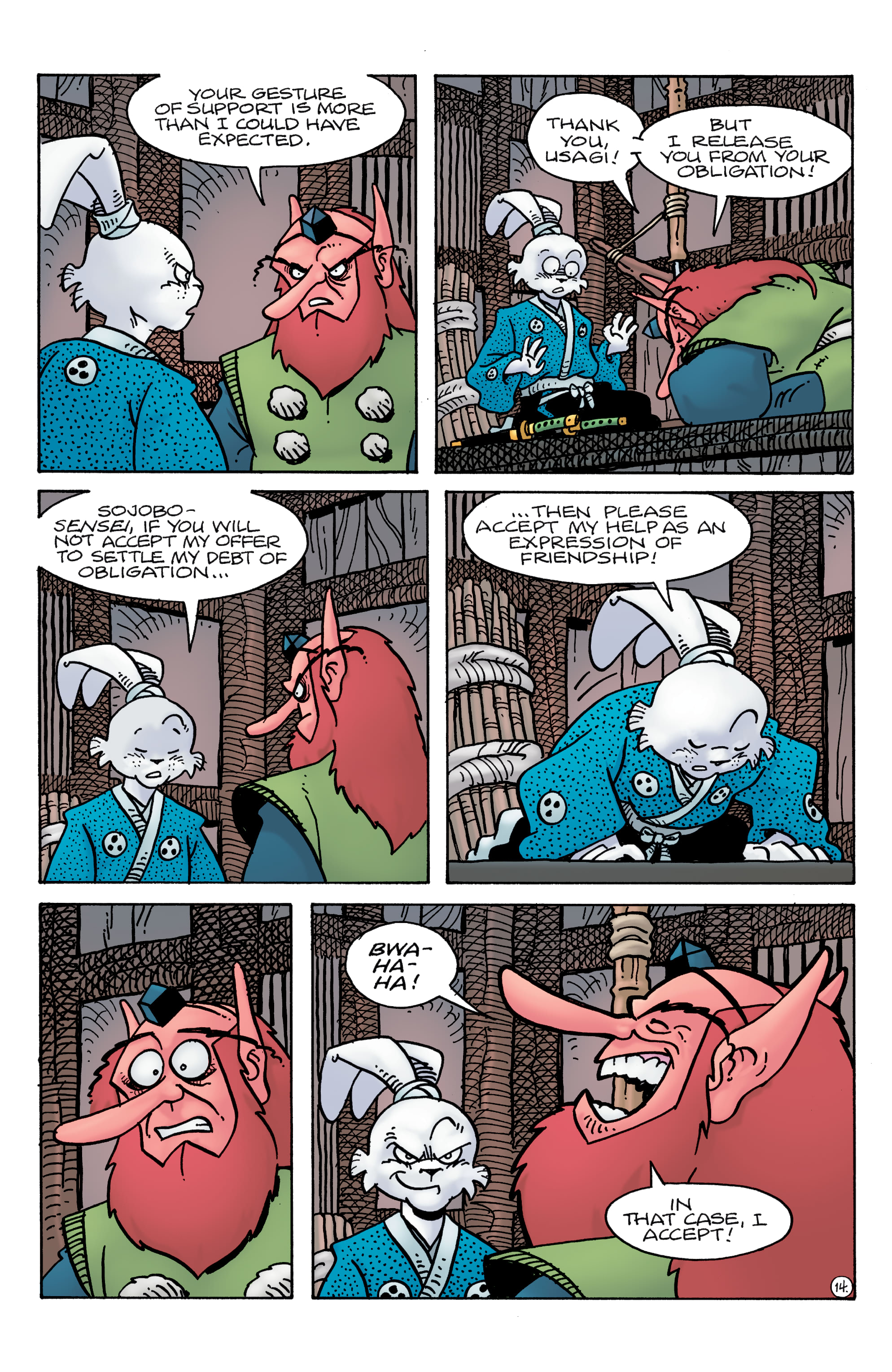 Read online Usagi Yojimbo (2019) comic -  Issue #16 - 16