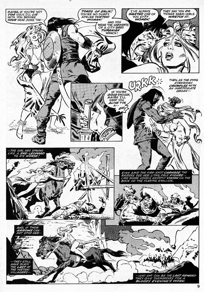 Read online The Savage Sword Of Conan comic -  Issue #38 - 9