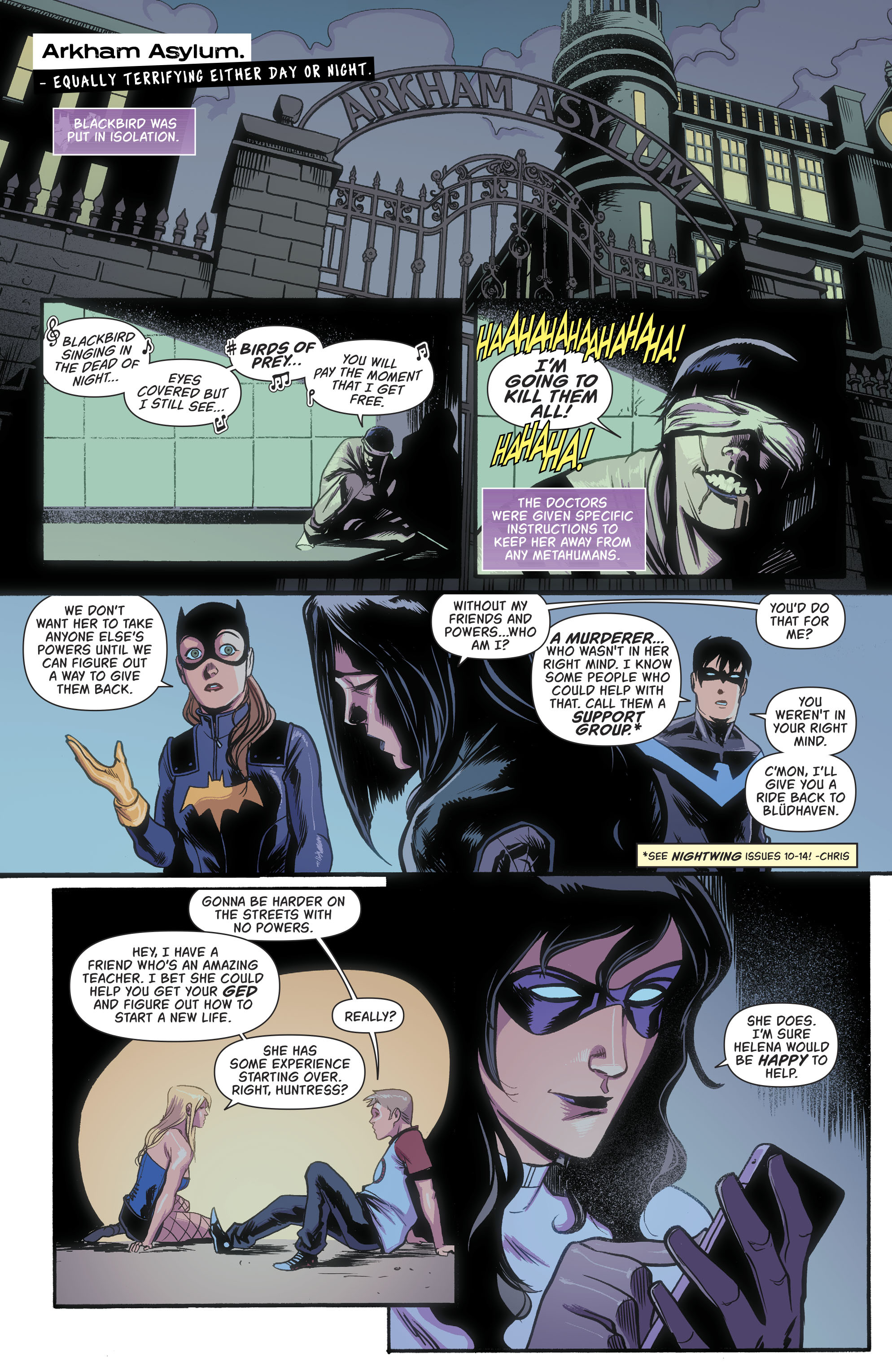 Read online Batgirl and the Birds of Prey comic -  Issue #10 - 20