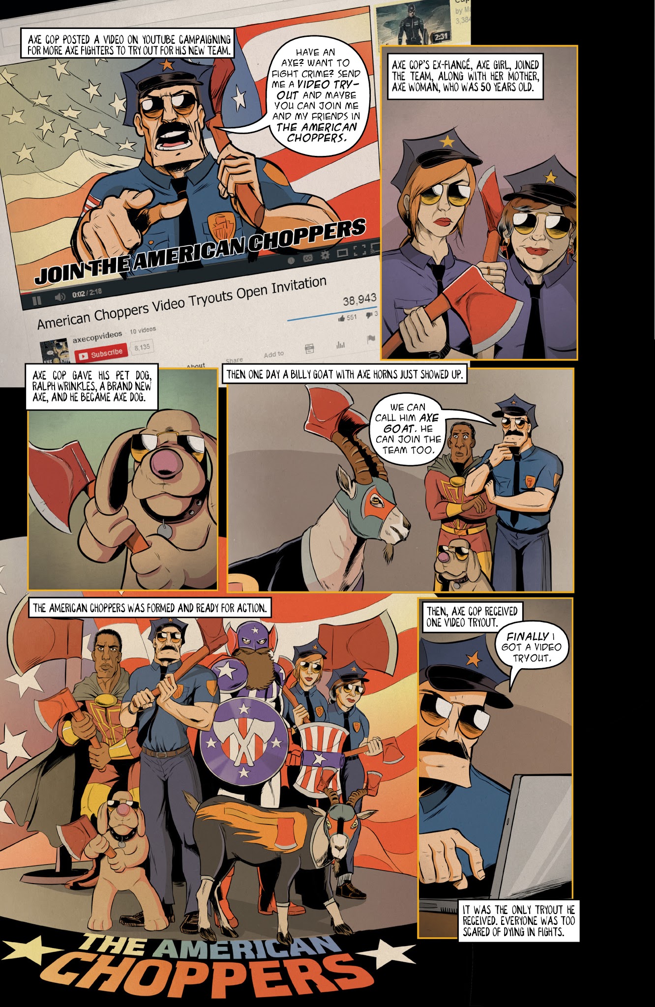 Read online Axe Cop comic -  Issue # TPB 6 - 25