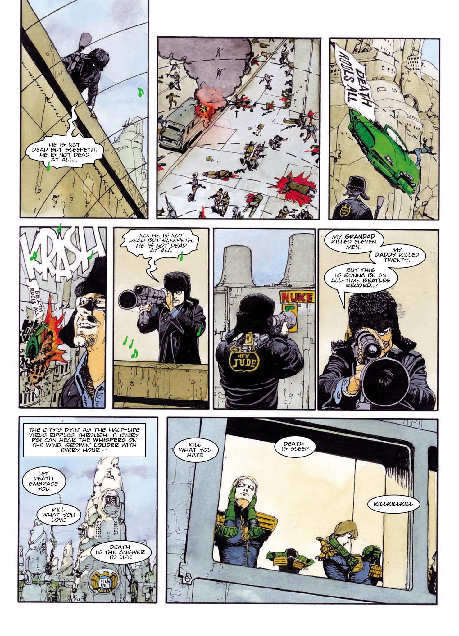 Read online Judge Anderson: The Psi Files comic -  Issue # TPB 4 - 259
