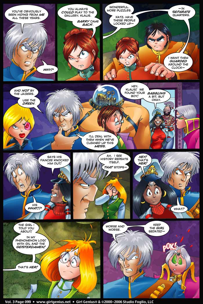 Read online Girl Genius (2002) comic -  Issue #3 - 96