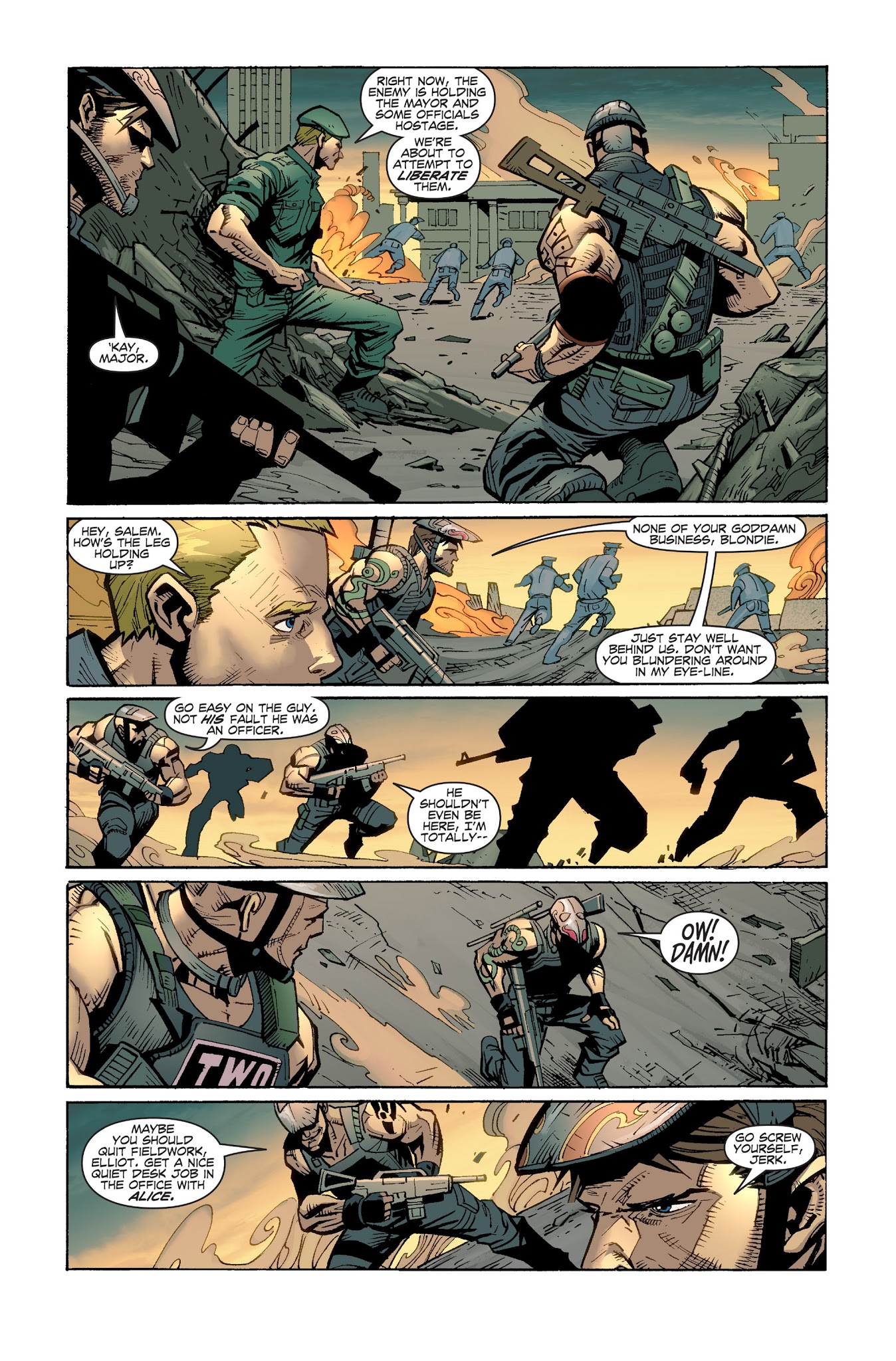 Read online Army of Two comic -  Issue #1 - 11