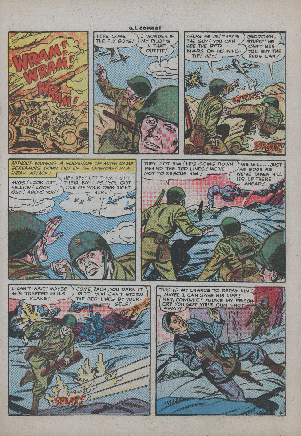 Read online G.I. Combat (1952) comic -  Issue #33 - 22