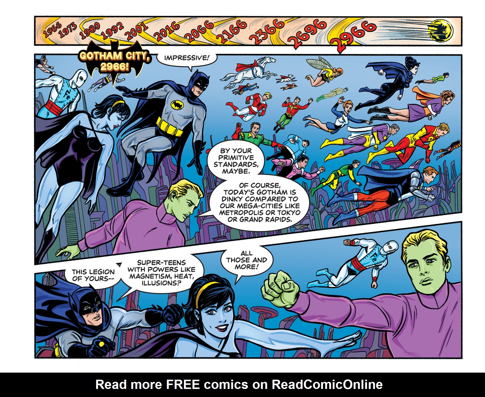 Read online Batman '66 Meets the Legion of Super-Heroes comic -  Issue #1 - 12