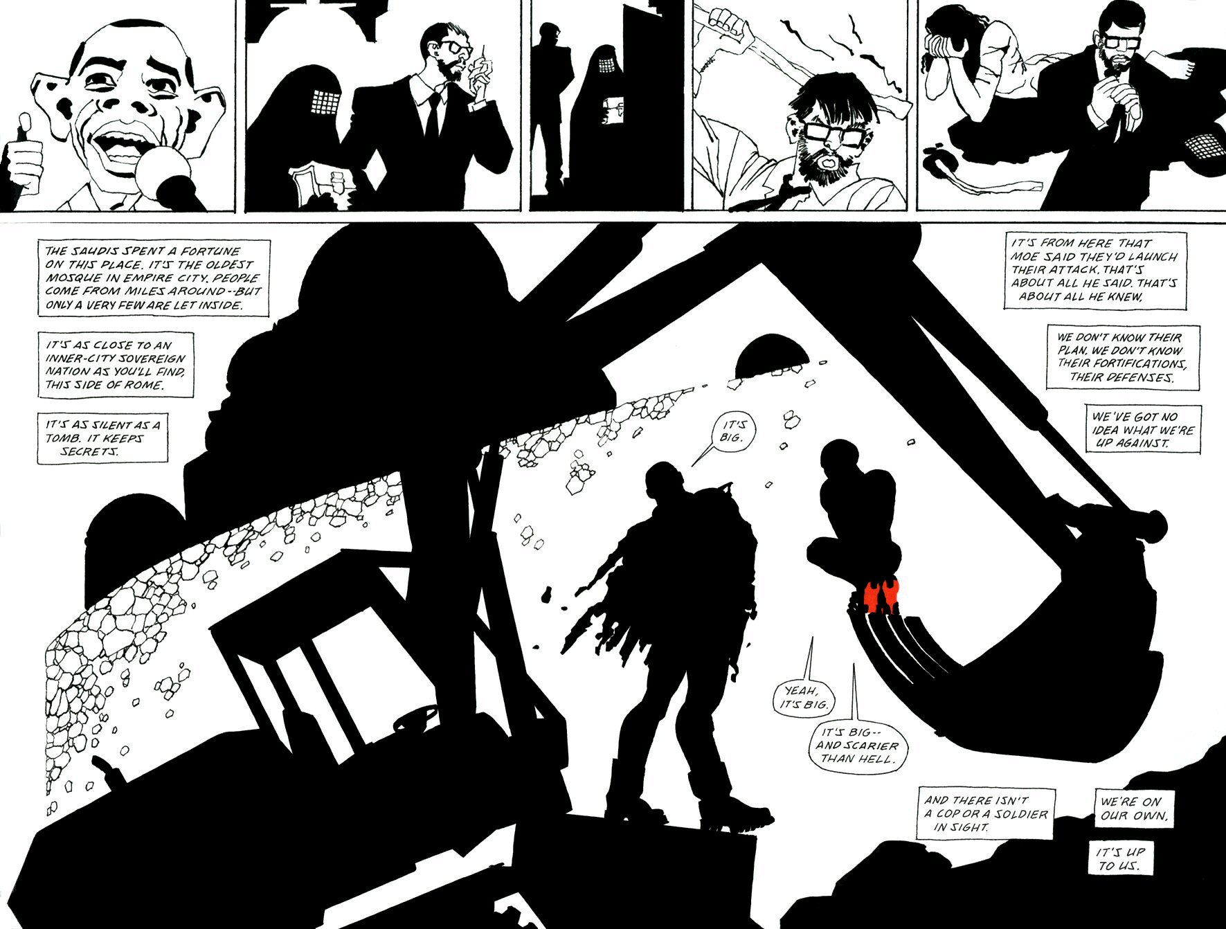 Read online Frank Miller's Holy Terror comic -  Issue # TPB - 96