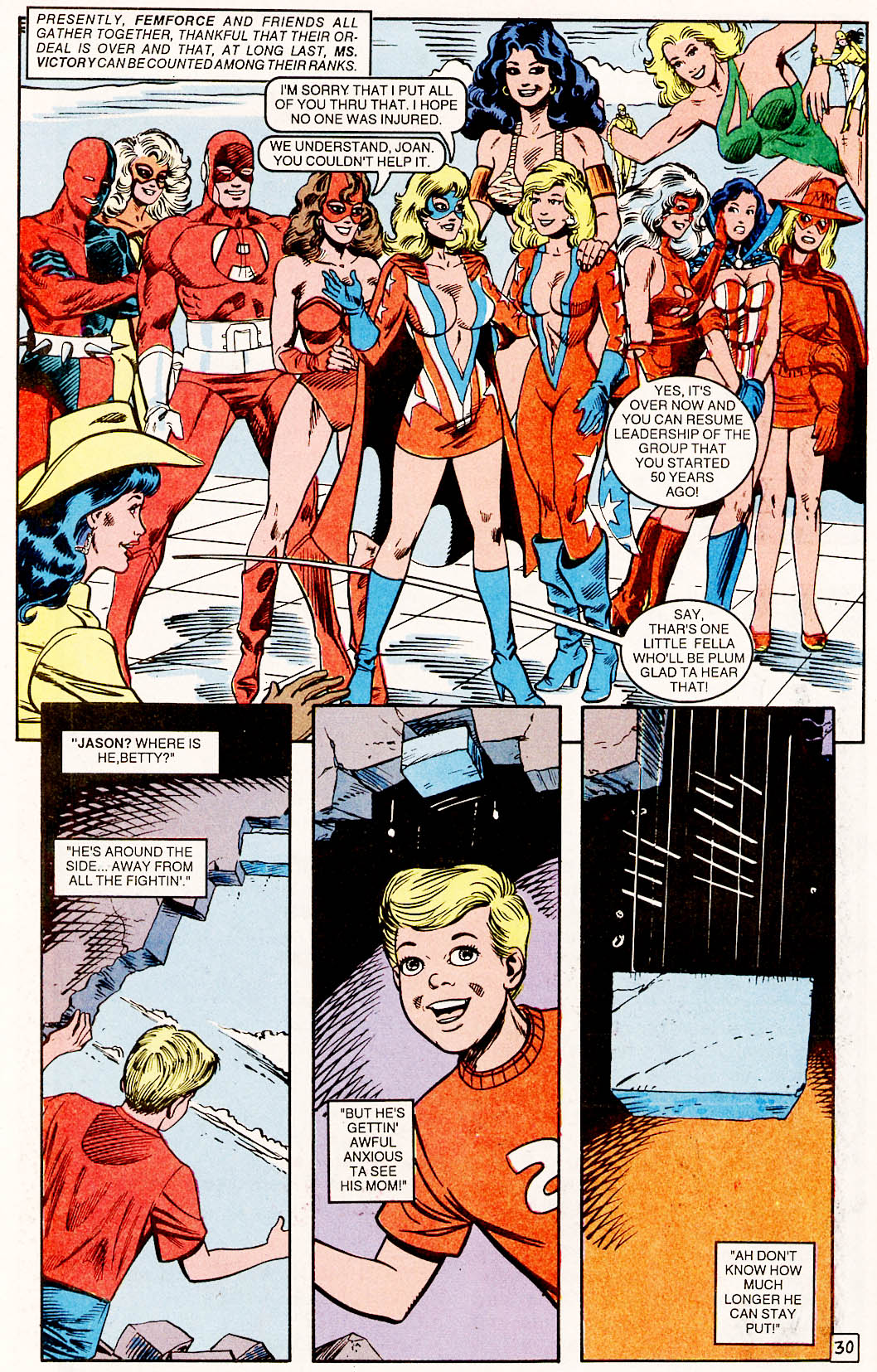 Read online Femforce comic -  Issue #50 - 81