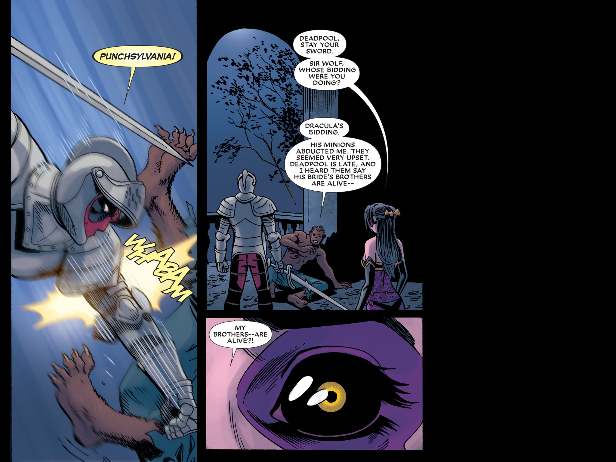 Read online Deadpool: Dracula's Gauntlet comic -  Issue # Part 6 - 46