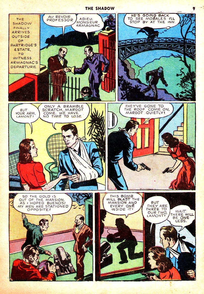 Read online Shadow Comics comic -  Issue #7 - 10