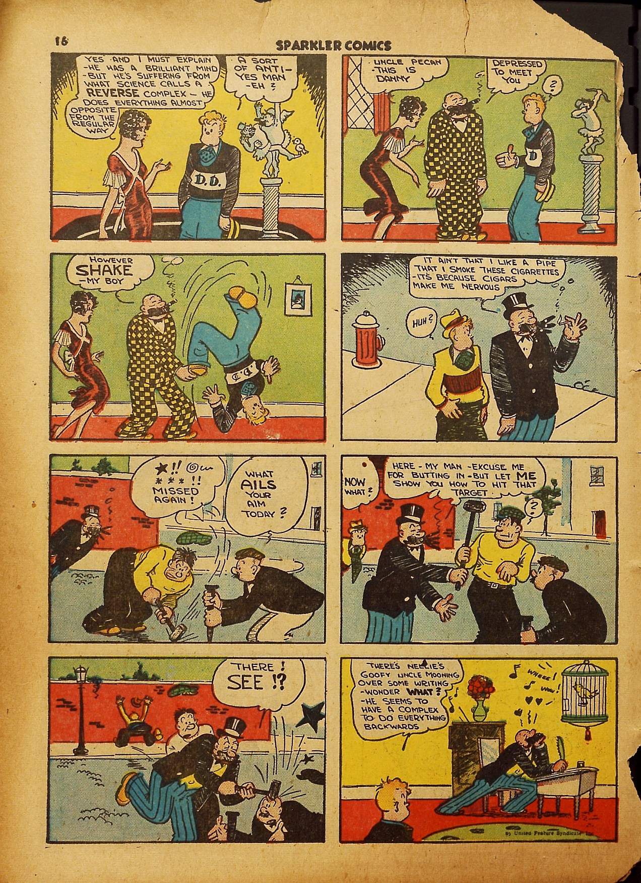 Read online Sparkler Comics comic -  Issue #1 - 19