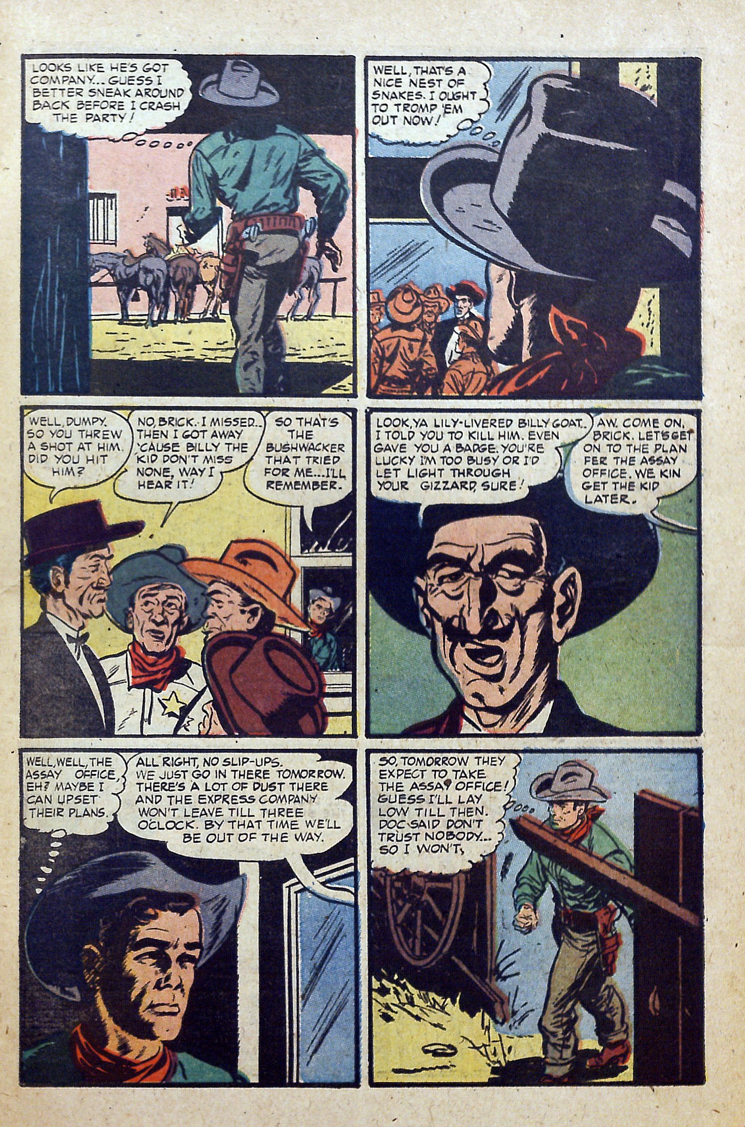 Read online Billy the Kid Adventure Magazine comic -  Issue #19 - 29