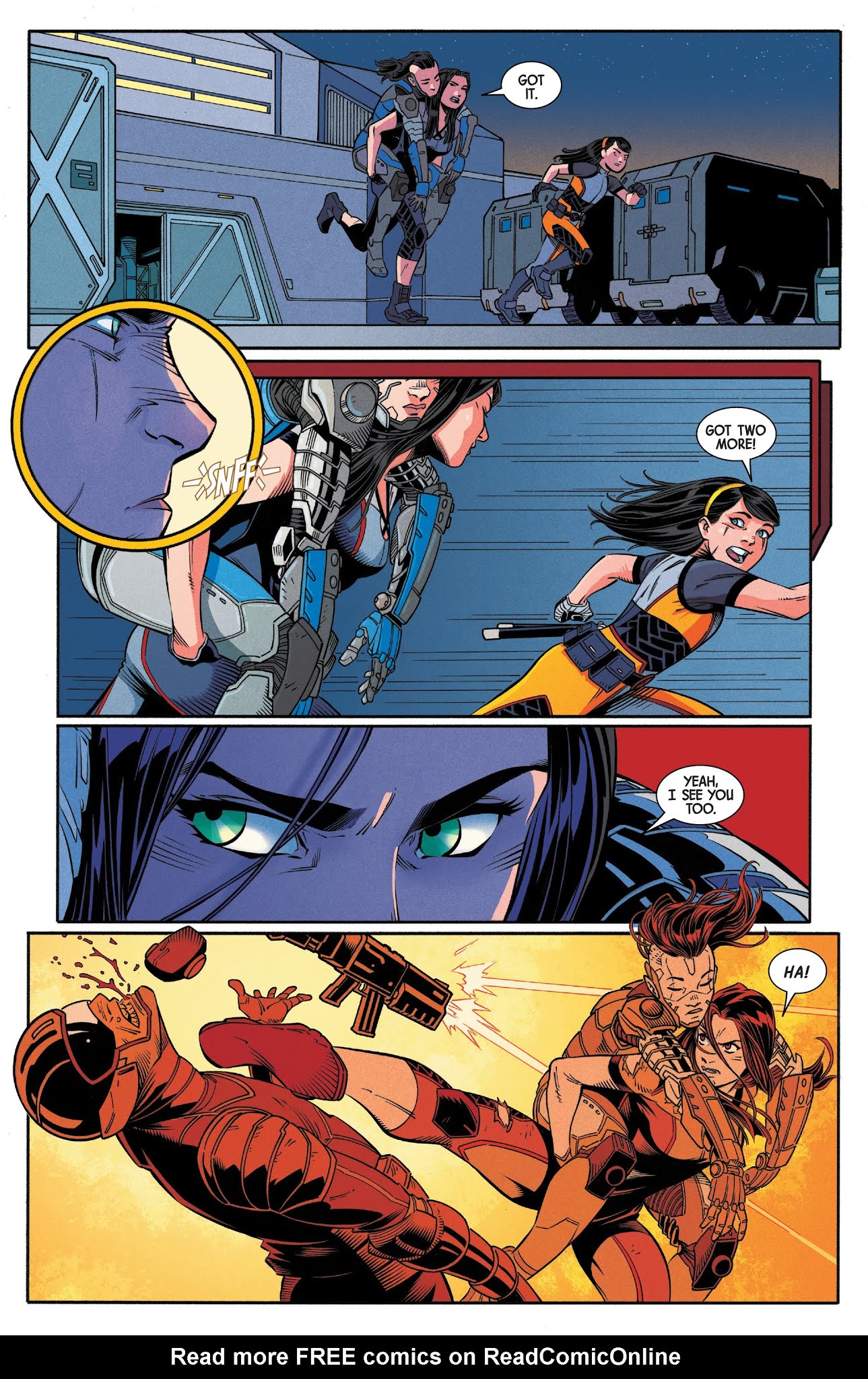 Read online X-23 (2018) comic -  Issue #8 - 9