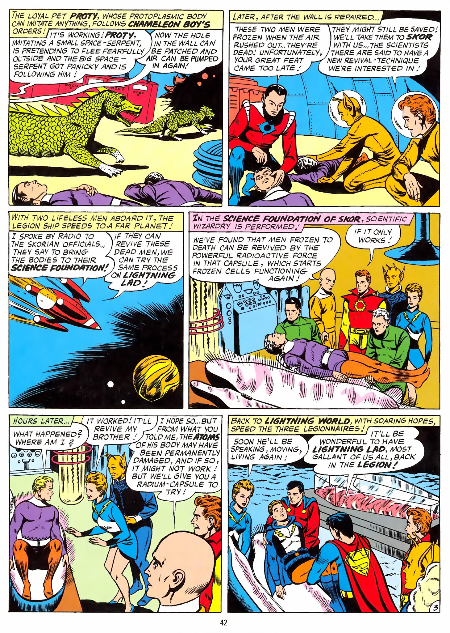 Read online Legion of Super-Heroes: 1,050 Years in the Future comic -  Issue # TPB (Part 1) - 42