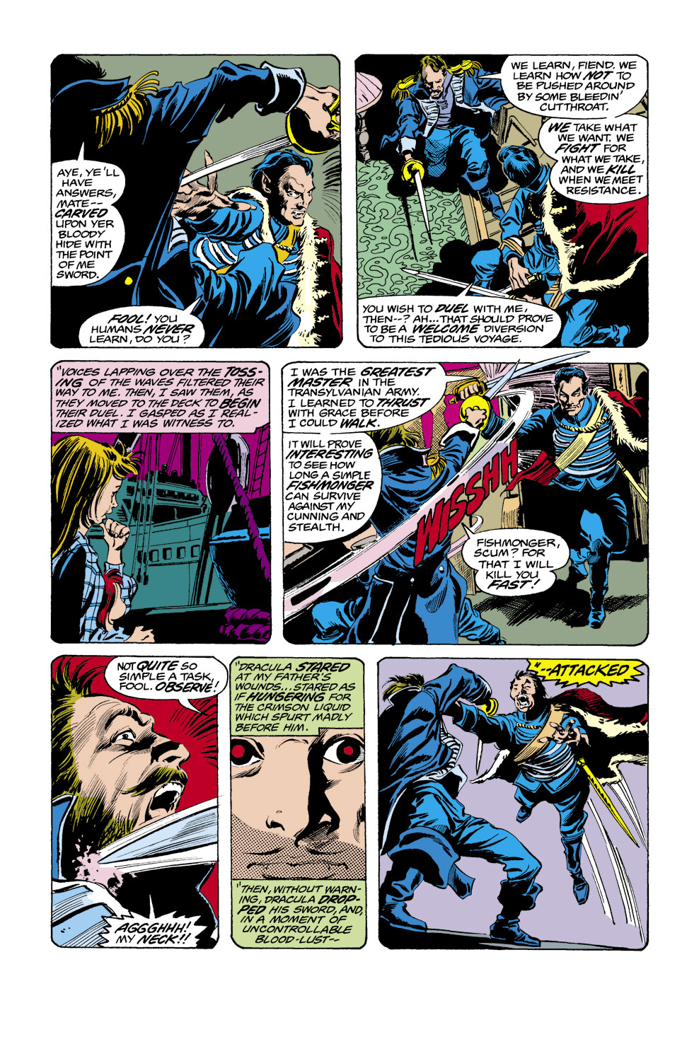 Read online Tomb of Dracula (1972) comic -  Issue #48 - 6