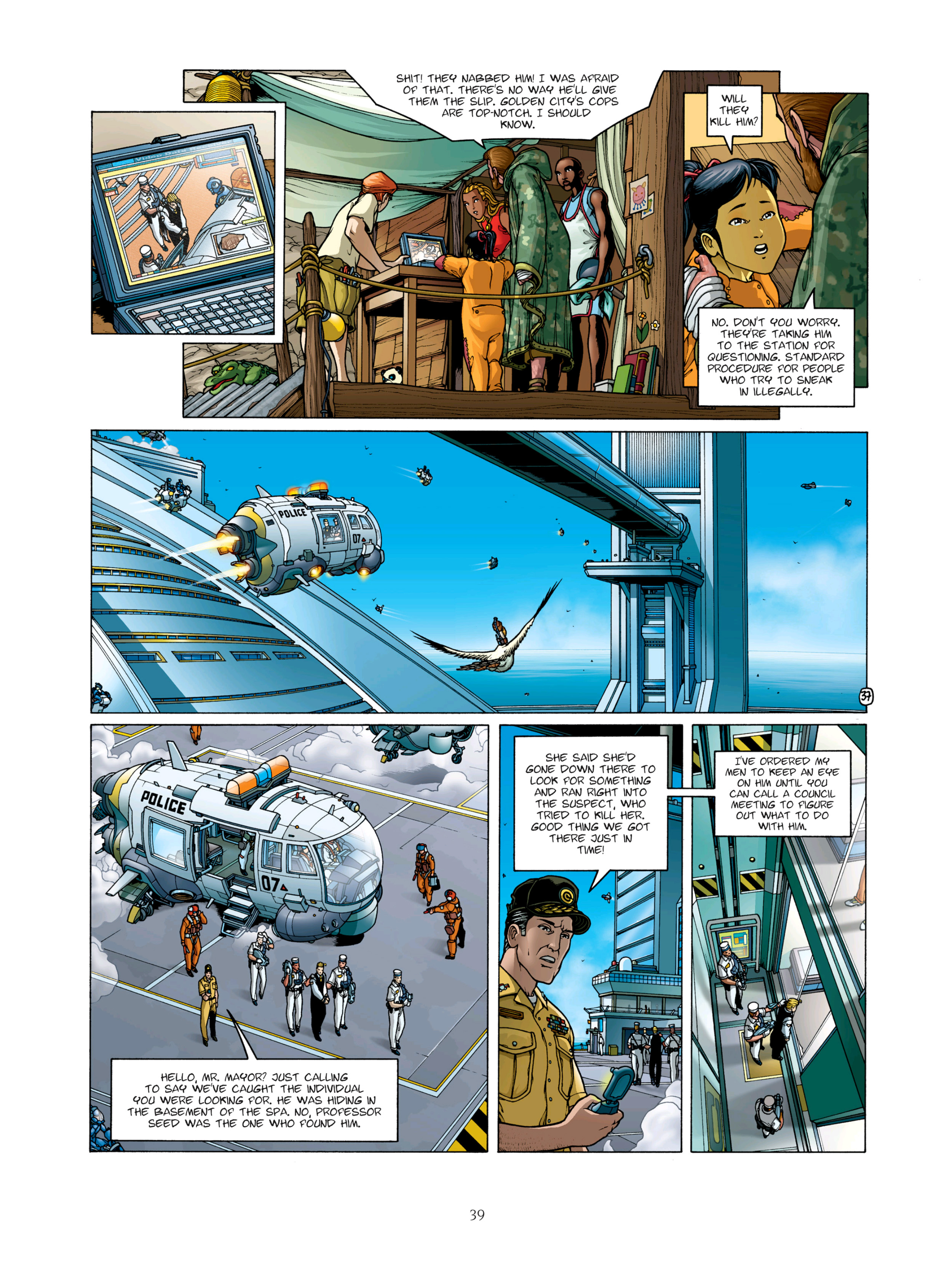 Read online Golden City comic -  Issue #5 - 39