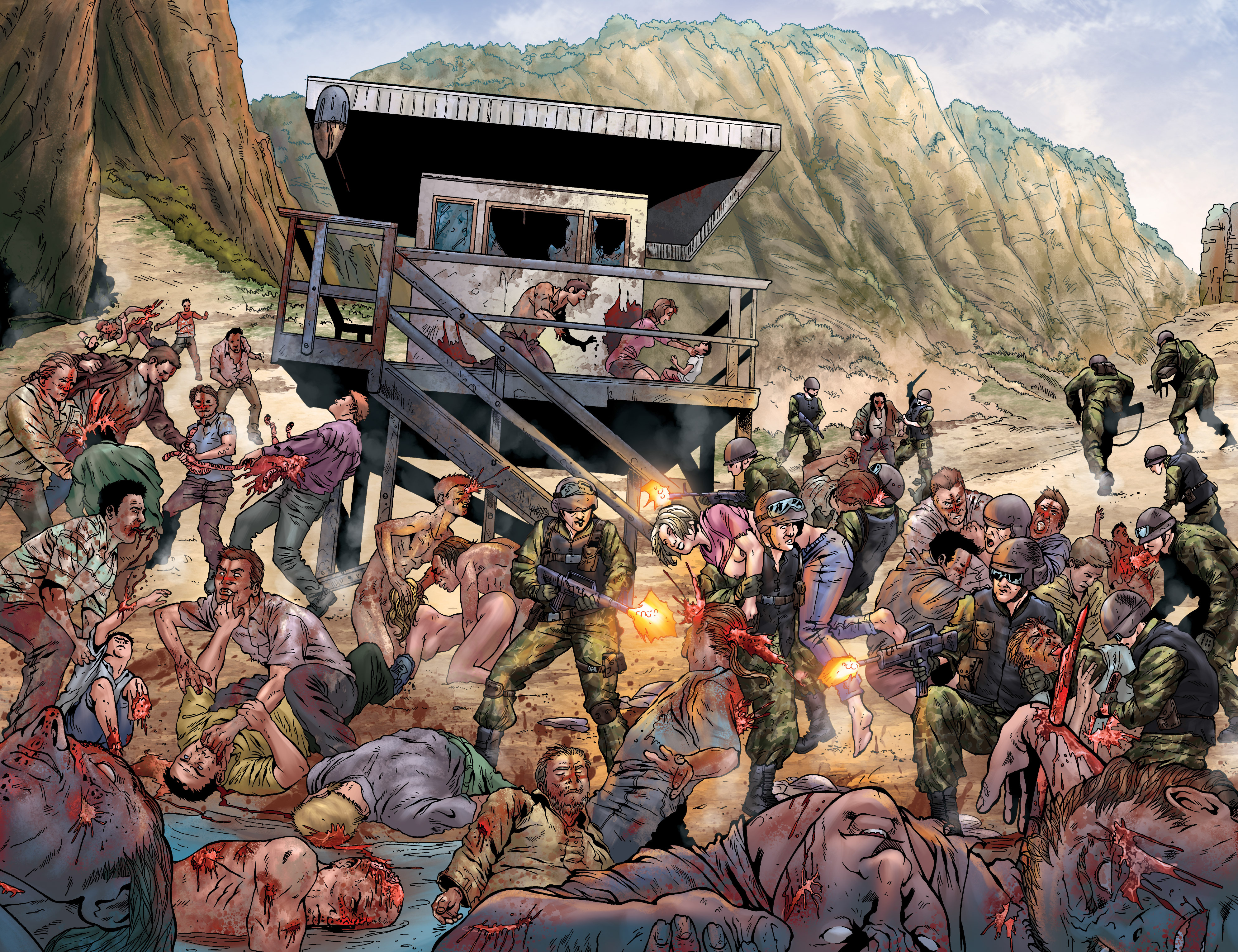 Read online Crossed: Badlands comic -  Issue #64 - 10
