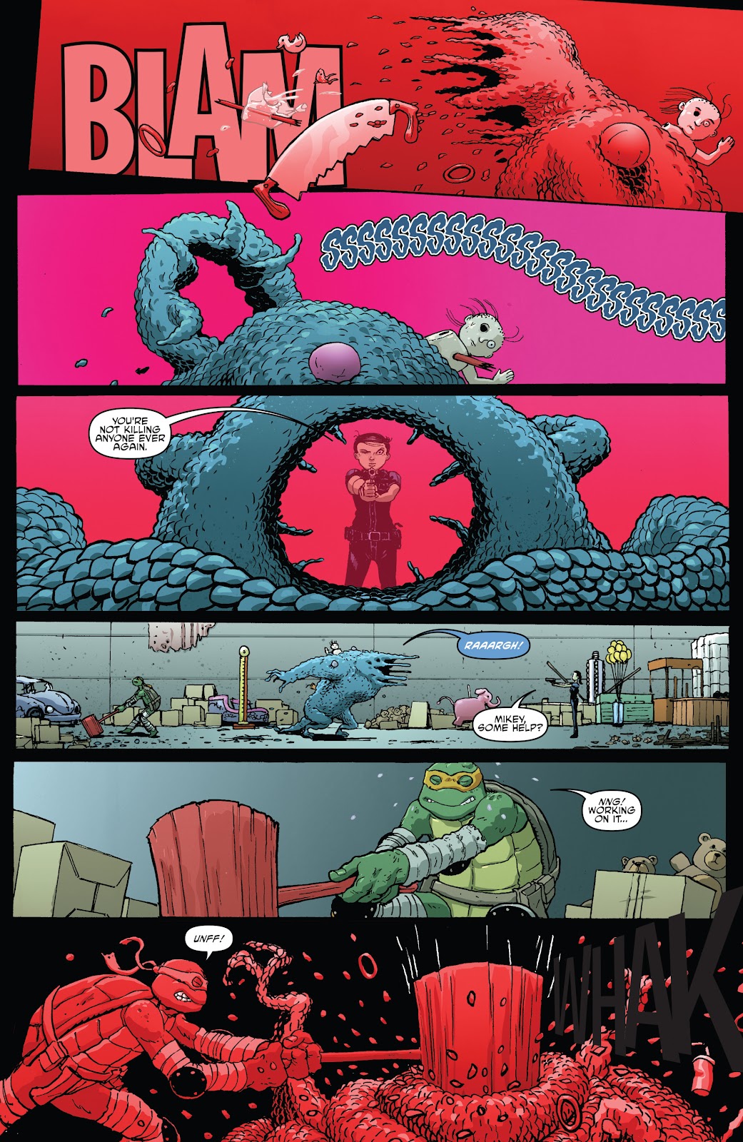 Teenage Mutant Ninja Turtles Universe issue 6 - Page 21