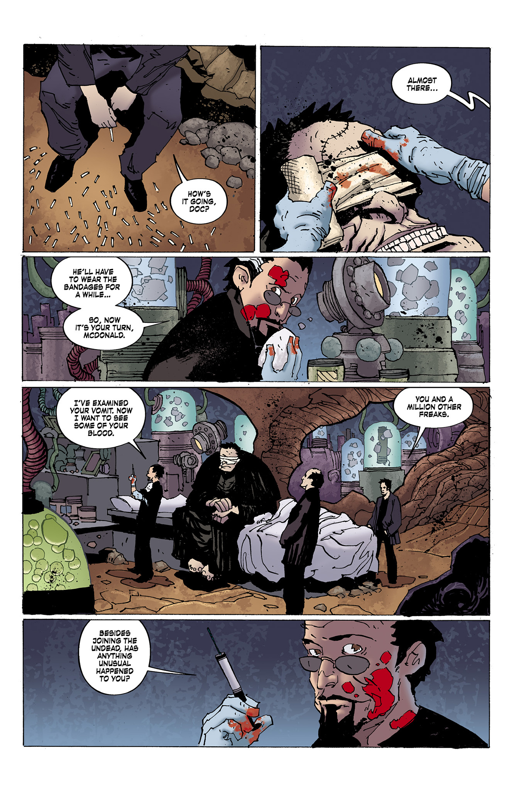 Read online Criminal Macabre: The Eyes of Frankenstein comic -  Issue #3 - 14