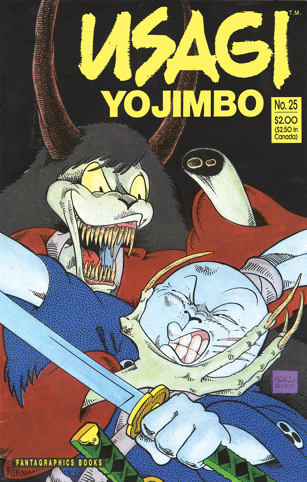 Read online Usagi Yojimbo (1987) comic -  Issue #25 - 1