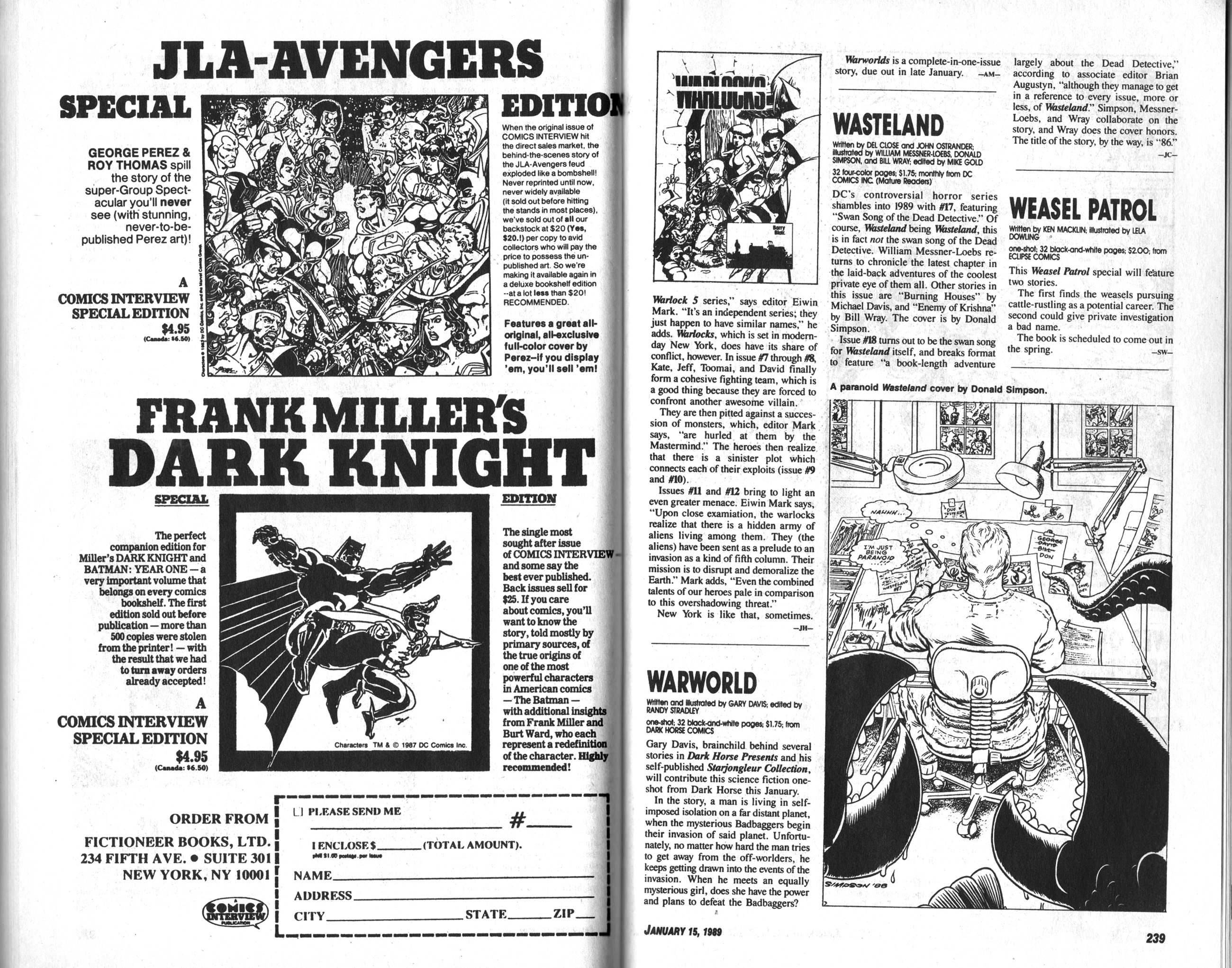 Read online Amazing Heroes comic -  Issue #157 - 120