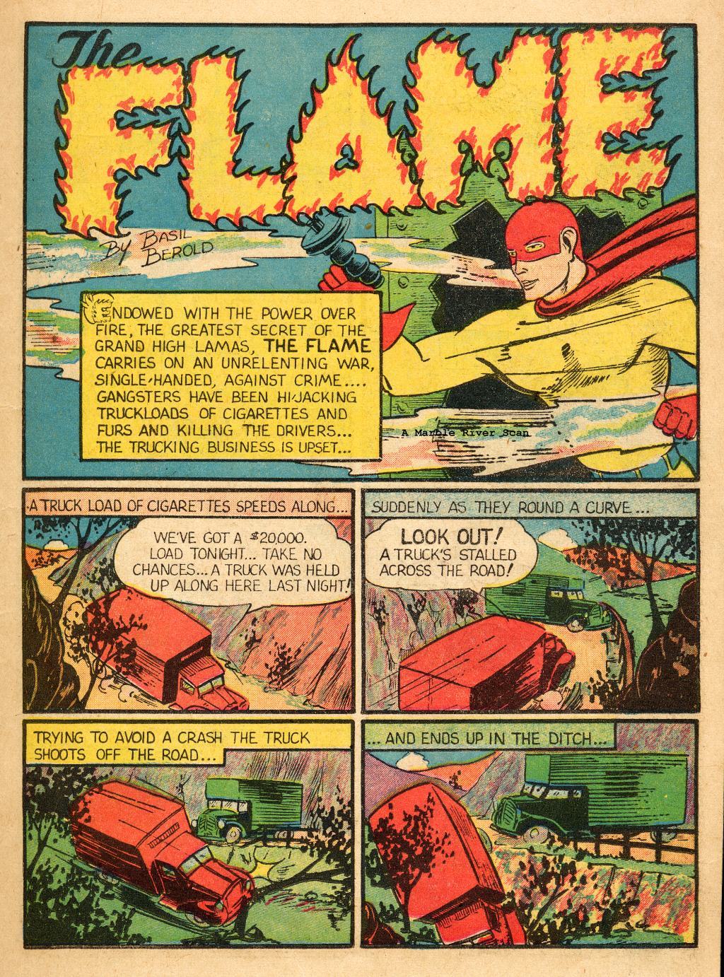 Read online The Flame comic -  Issue #2 - 22