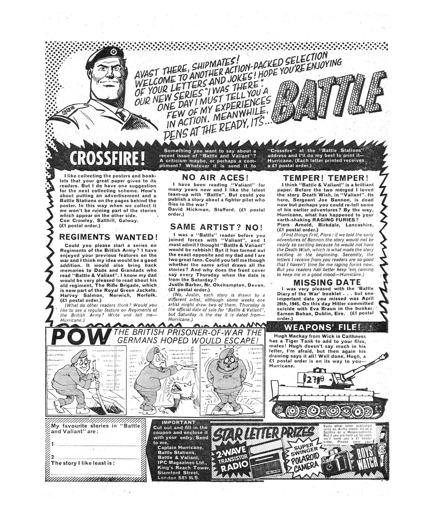 Read online Battle Picture Weekly comic -  Issue #97 - 14
