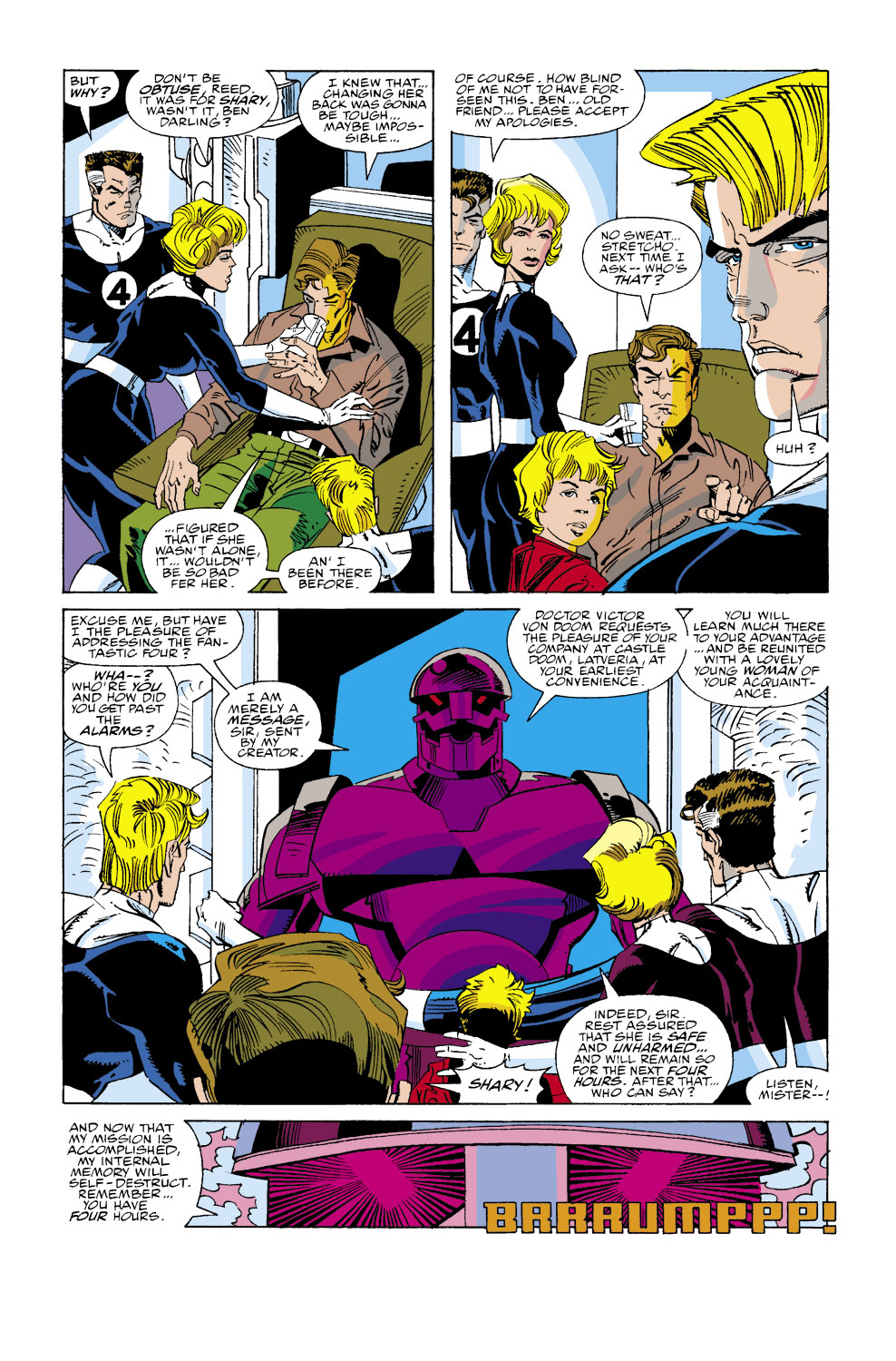 Read online Fantastic Four (1961) comic -  Issue #350 - 25