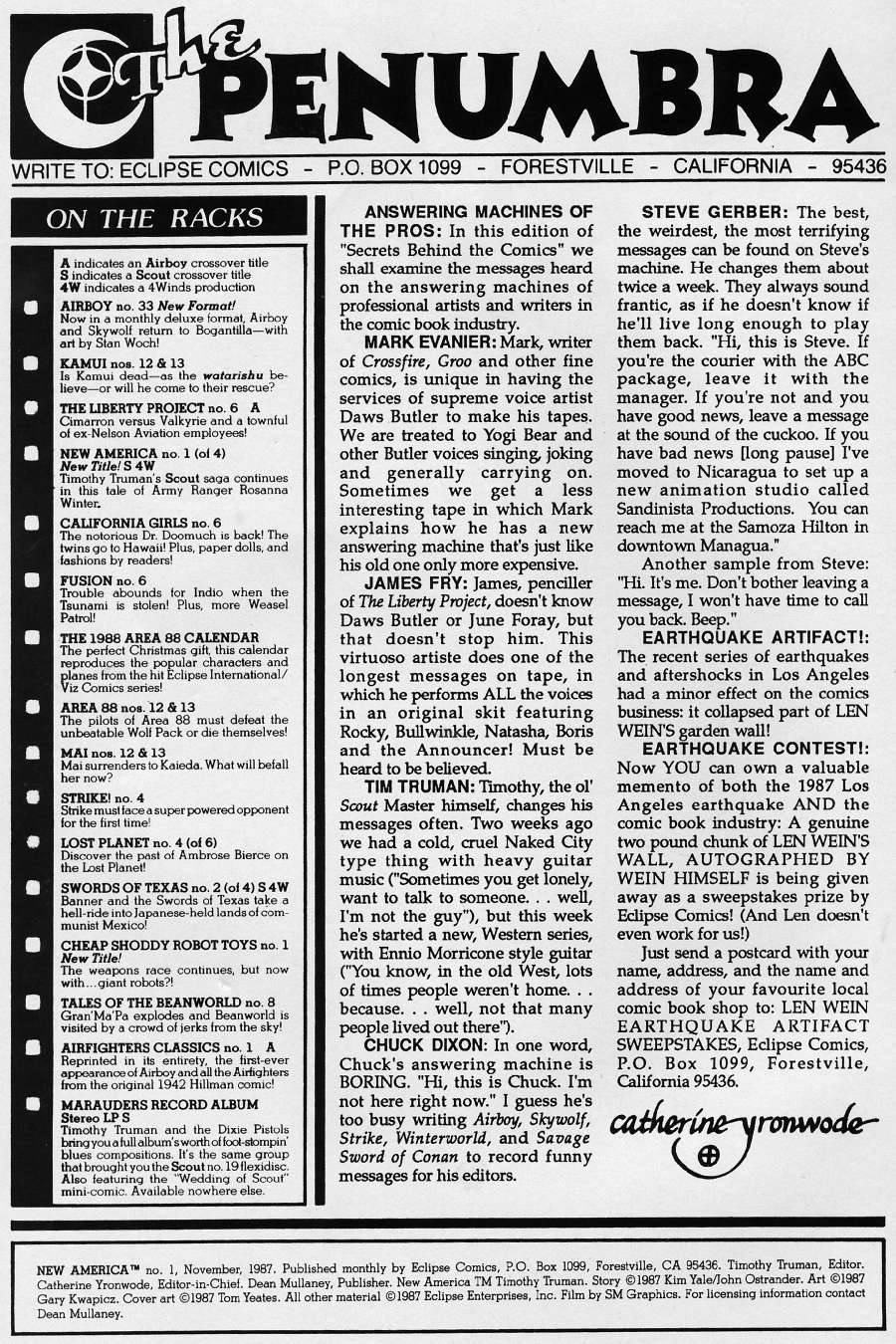 Read online New America comic -  Issue #1 - 2