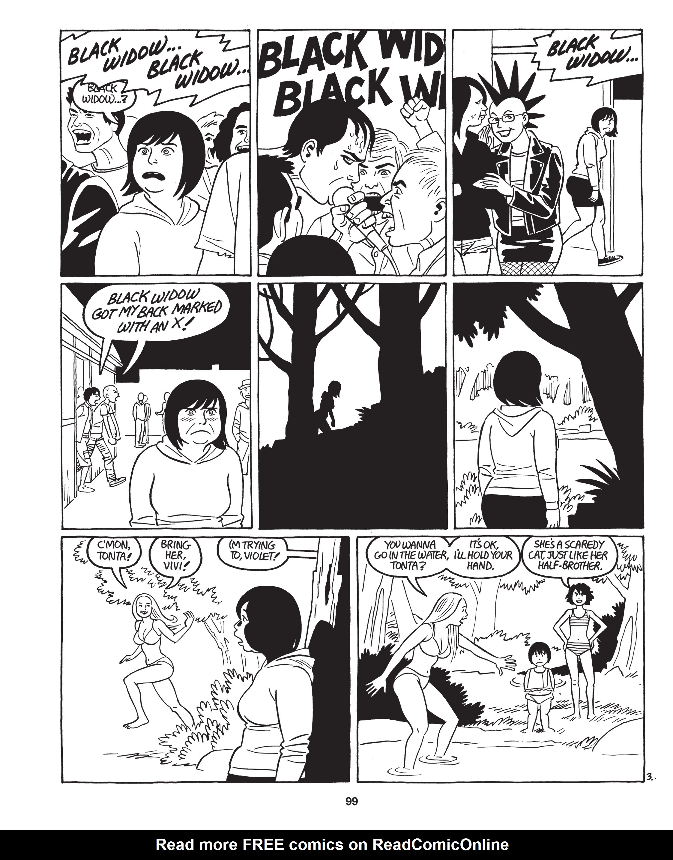 Read online Love and Rockets: New Stories comic -  Issue #6 - 101
