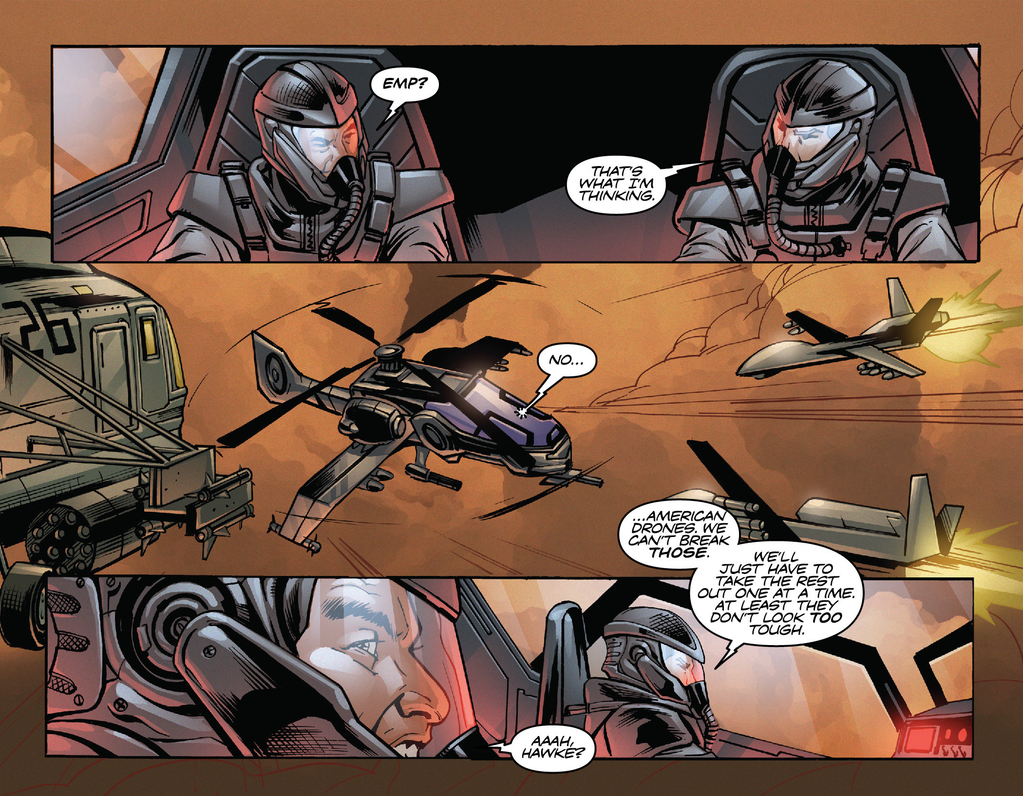 Read online Airwolf Airstrikes comic -  Issue #1 - 21