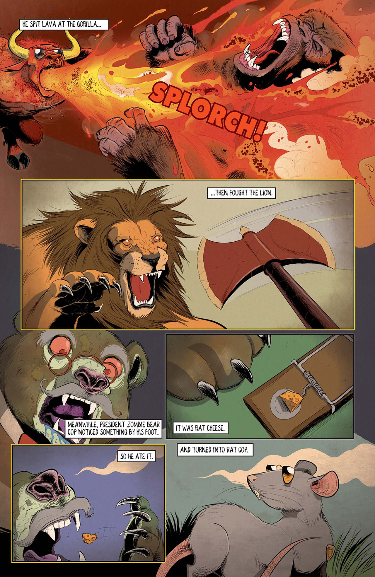 Read online Axe Cop comic -  Issue # TPB 2 - 74